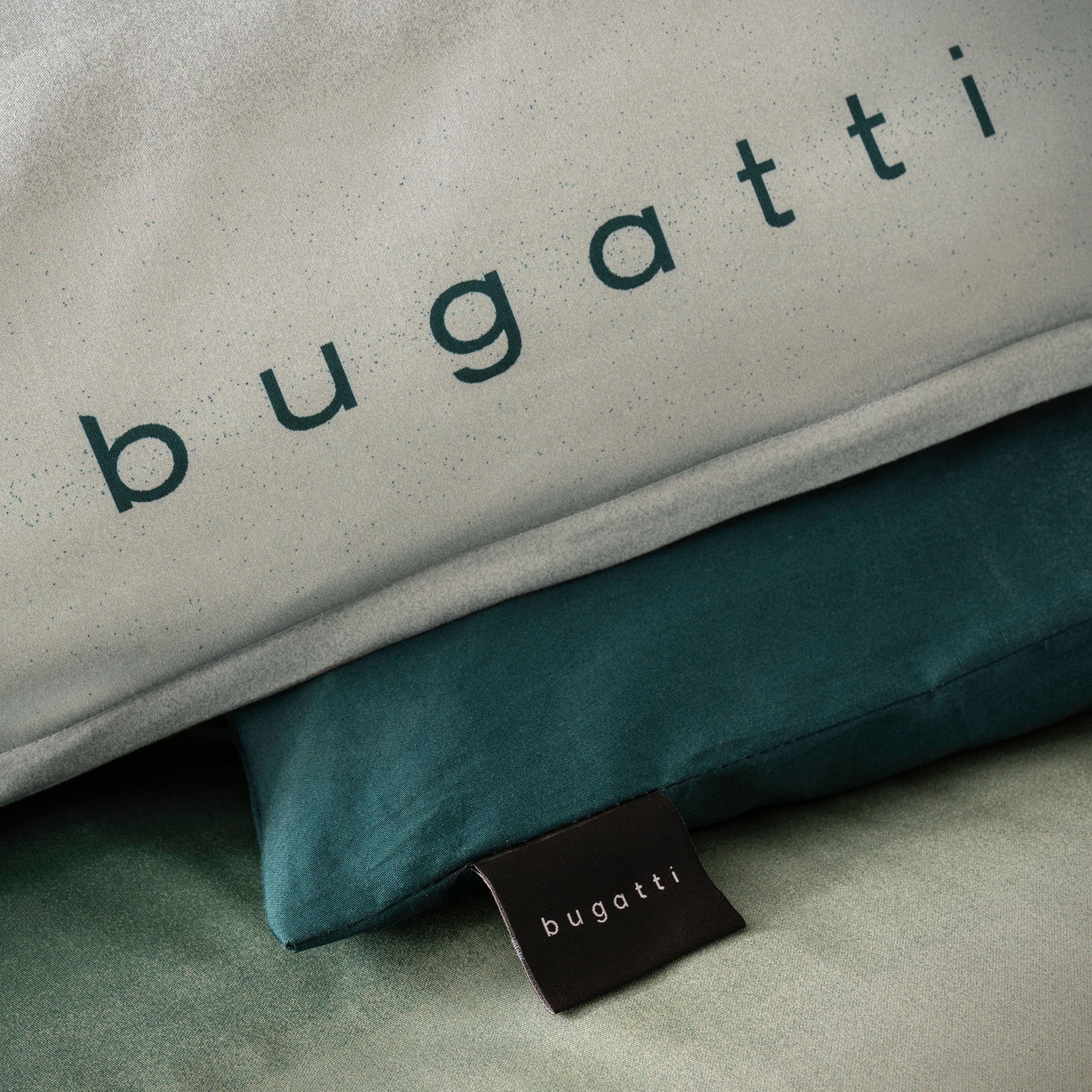 bugatti Bettwäsche »Satinbettwäsche bugatti«, mit harmonischem Farbverlauf
