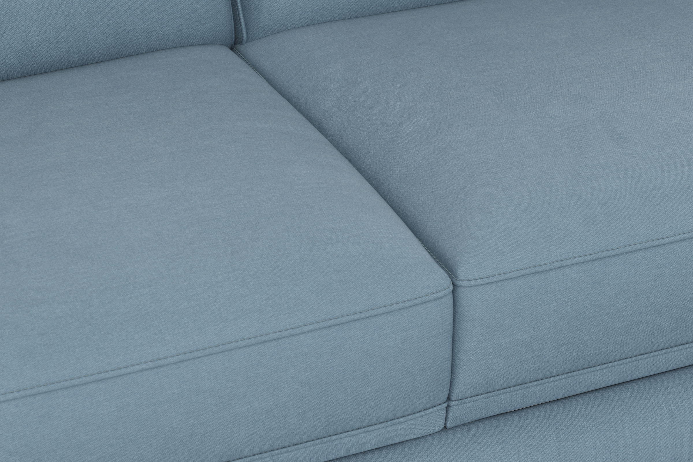 sit&more Wohnlandschaft »Dundee U-Form«, mit Federkern und Edelstahlfüßen, wahlweise mit Kopfteilverstellung
