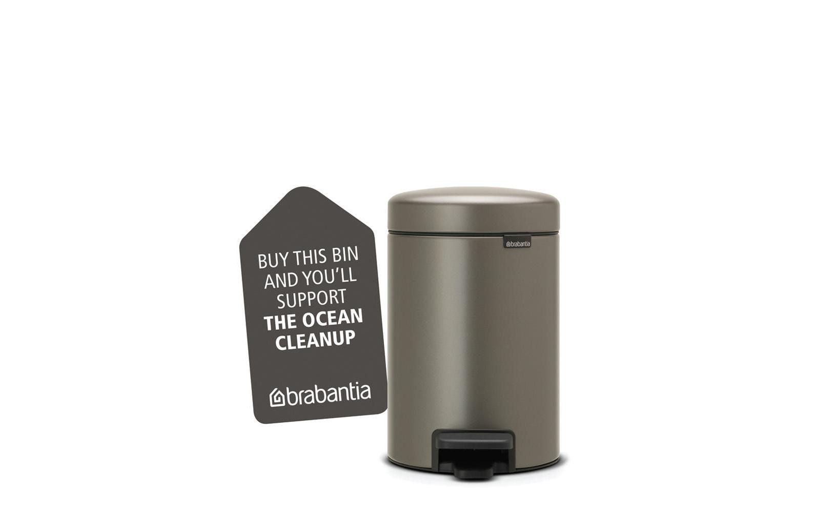 Brabantia Kosmetikeimer »NewIcon 3 l, Platin« 1 Behälter