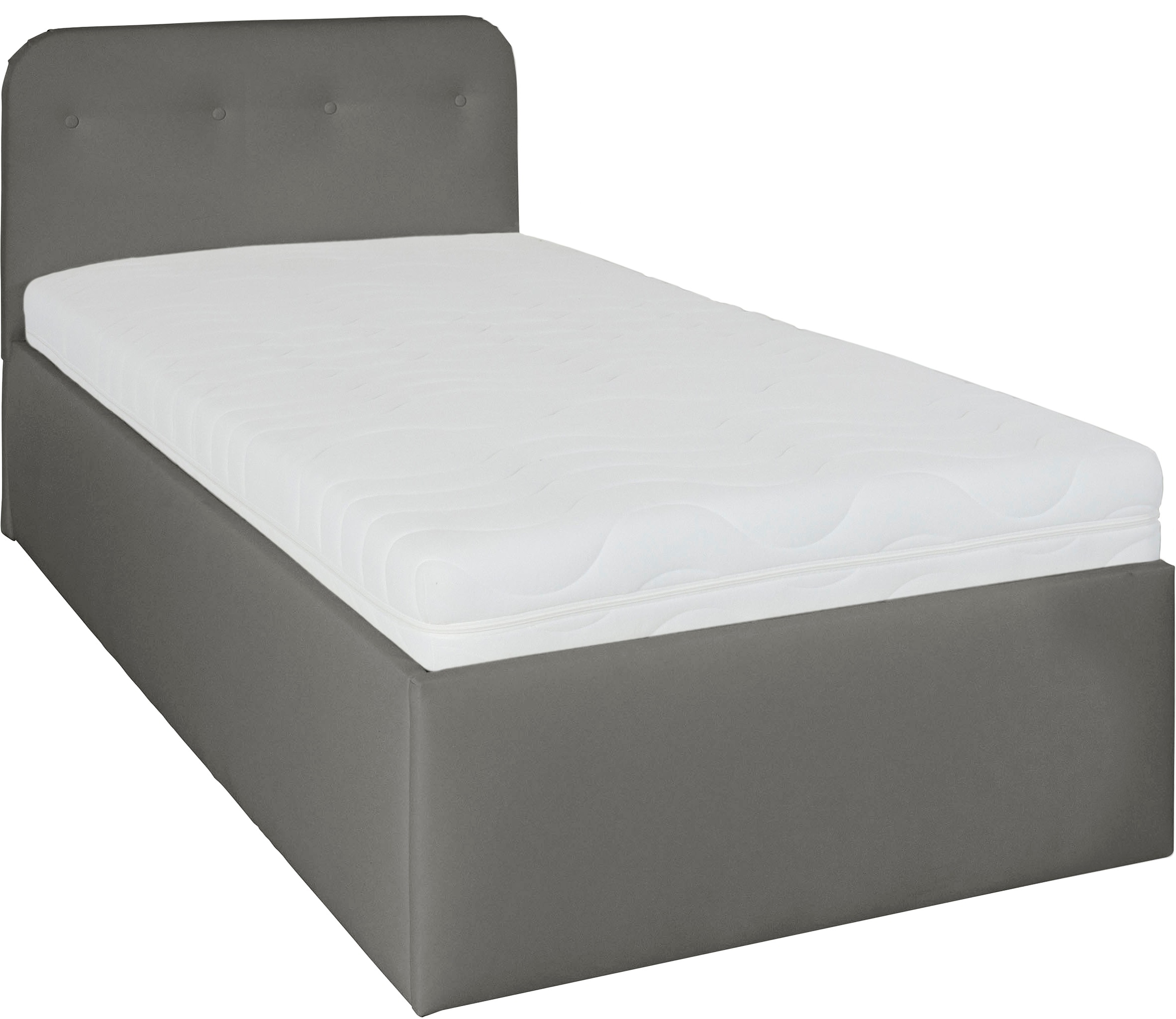 Westfalia Schlafkomfort Polsterbett "Rostock" auch mit Stauraum und Kopftei günstig online kaufen