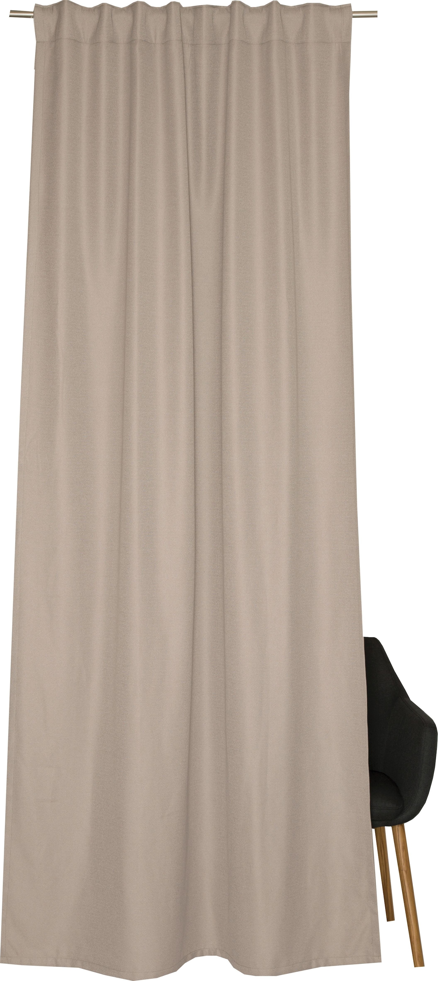 SCHÖNER WOHNEN-Kollektion Vorhang »Option«, (1 St.), HxB: 250x130, Blickdicht