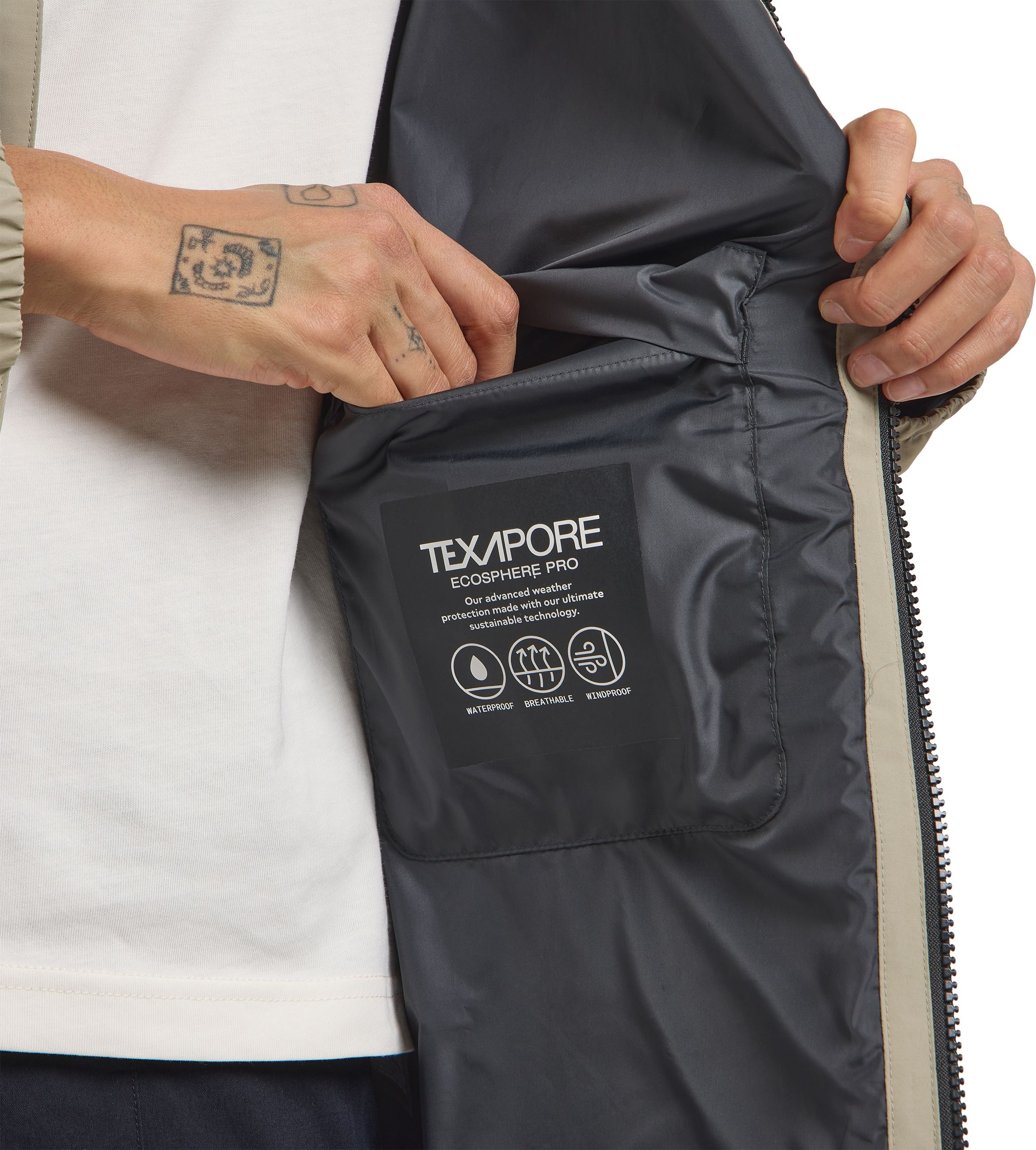 Jack Wolfskin Funktionsparka »TERRAVIEW 2L PARKA W«, mit Kapuze