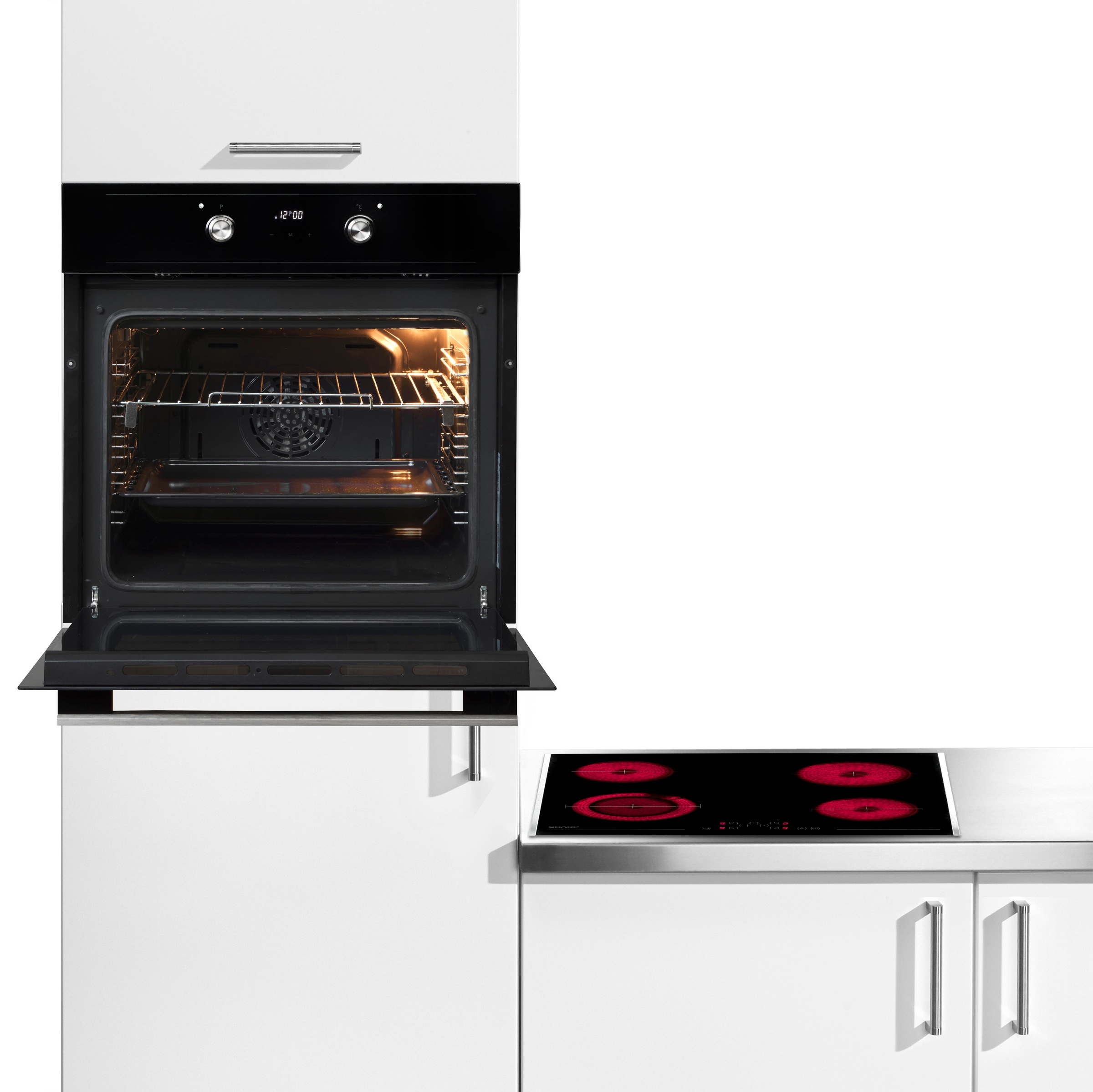 Sharp Backofen-Set »K-60D19BM1-EU«, mit Timerfunktion