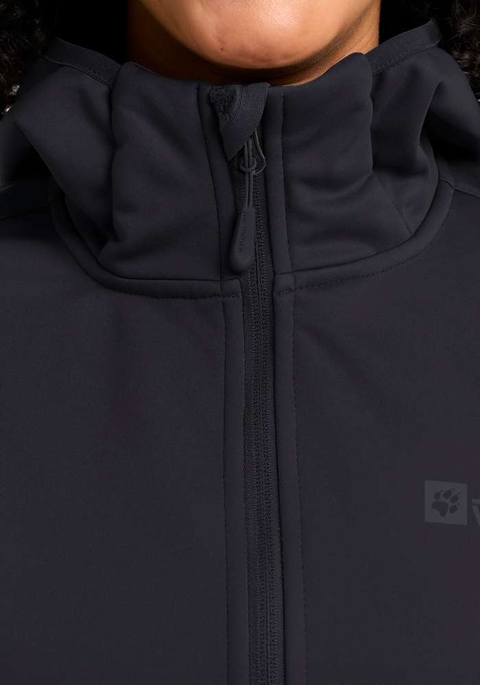 Jack Wolfskin Softshelljacke »WINDHAIN HOODY W«, mit Kapuze