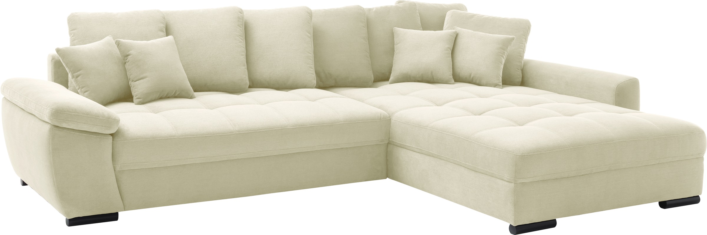 Mr. Couch Ecksofa »Richmond, L-Form mit Kaltschaum«