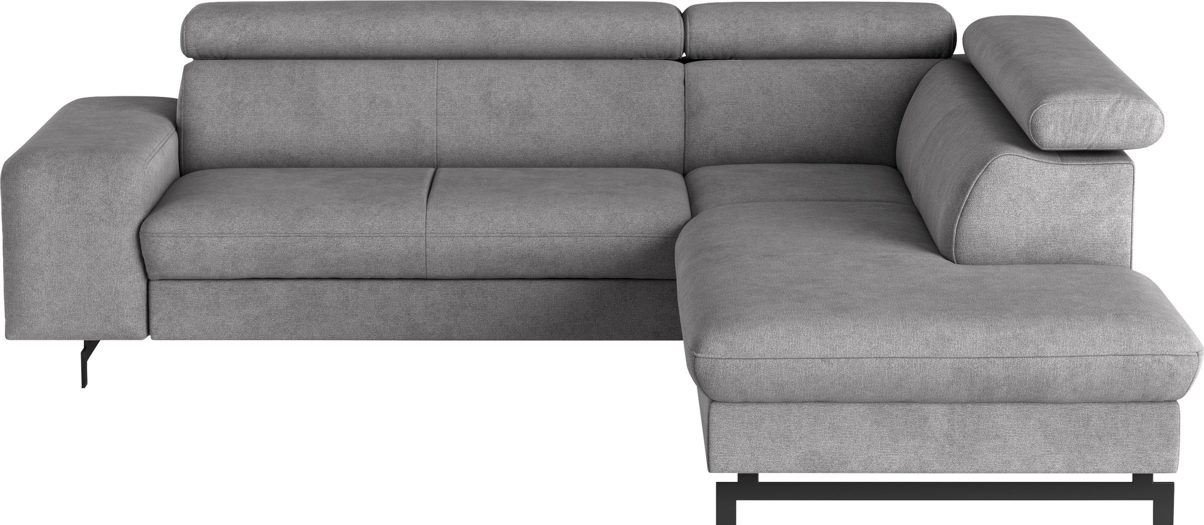 COTTA Ecksofa »Emma L-Form«, mit Kopfteilverstellung, wahlweise mit Bettfunktion & Bettkasten