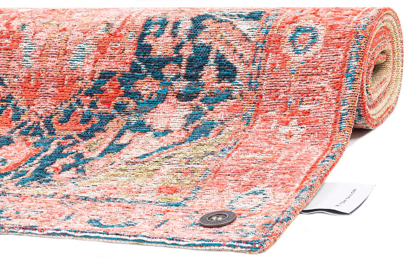 TOM TAILOR HOME Teppich »Funky Orient Heriz«, rechteckig, 5 mm Höhe, Kurzflor, Orient-Optik, Vintage Design