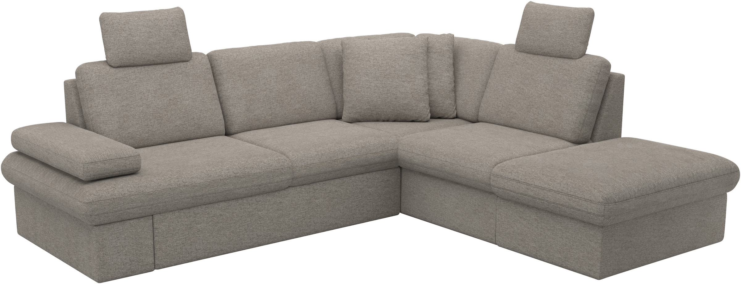 sit&more Ecksofa »Moreno«, mit Armteilverstellung,wahlweise mit Bettfunktion