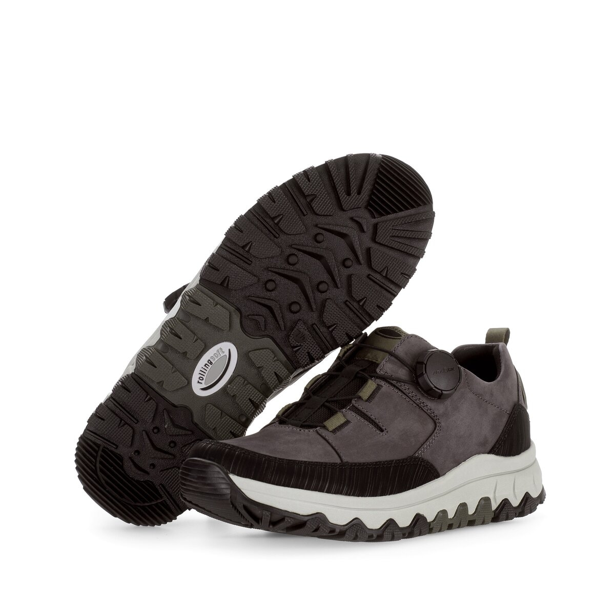 Gabor Sneaker »rollingsoft Sneaker low Rauleder«