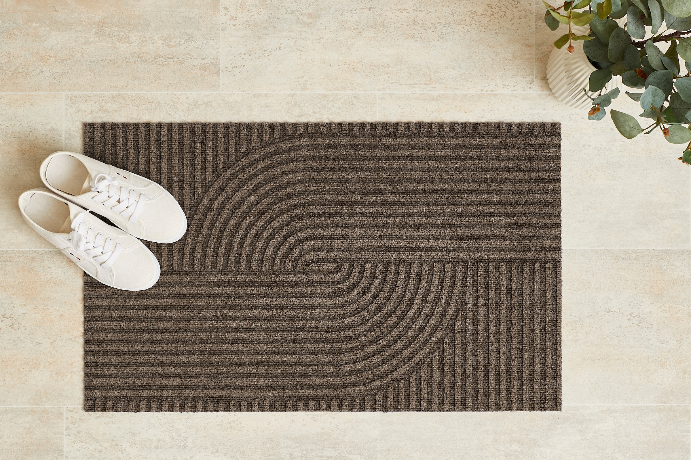 Andiamo Fußmatte »Yukon« rechteckig 6 mm Höhe Schmutzfangmatte, waschbar & günstig online kaufen