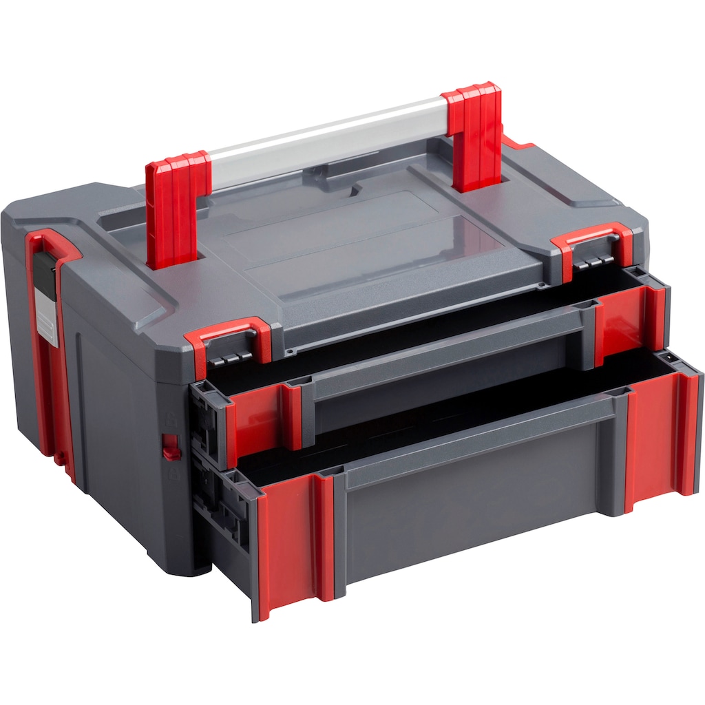 Connex Stapelbox »zwei Schubladen - 13,5 Liter Volumen - 80 kg Tragfähigkeit«