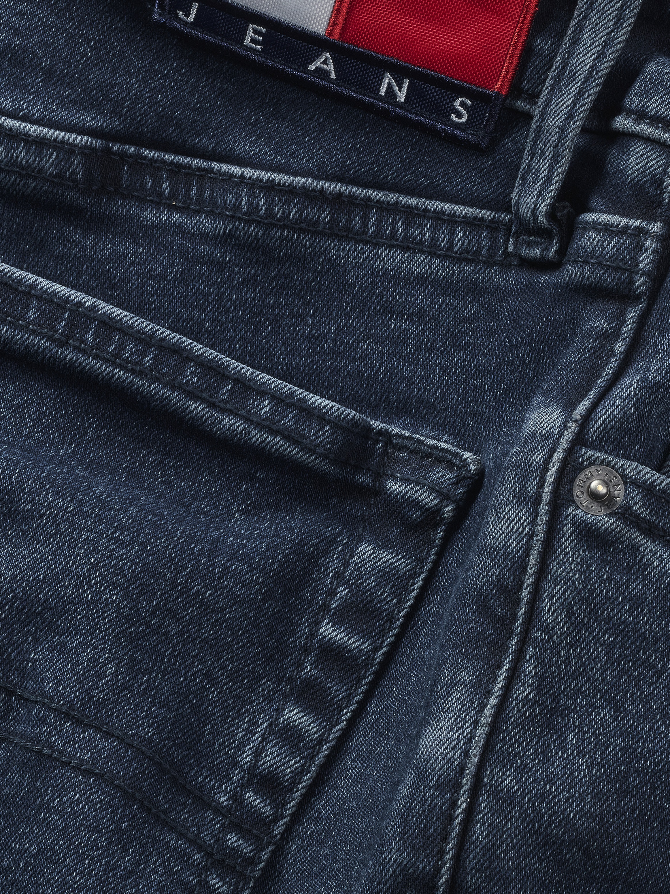 Tommy Jeans Skinny-fit-Jeans »Simon Skinny Jeans Slim«, mit Logostickereien