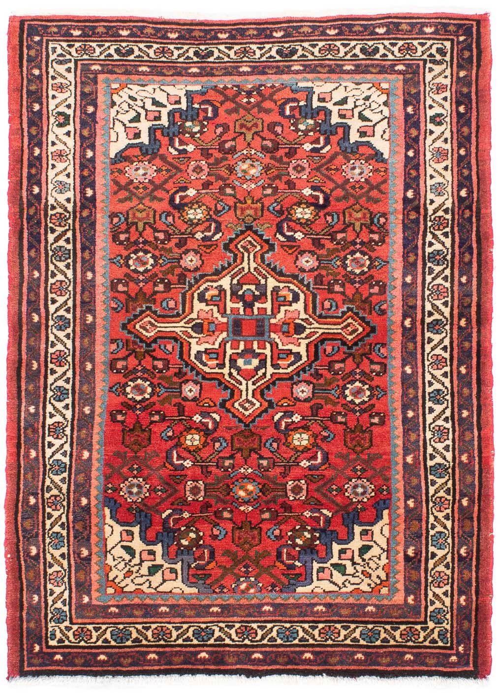 morgenland Orientteppich »Perser - Nomadic - 157 x 110 cm - rot«, rechtecki günstig online kaufen