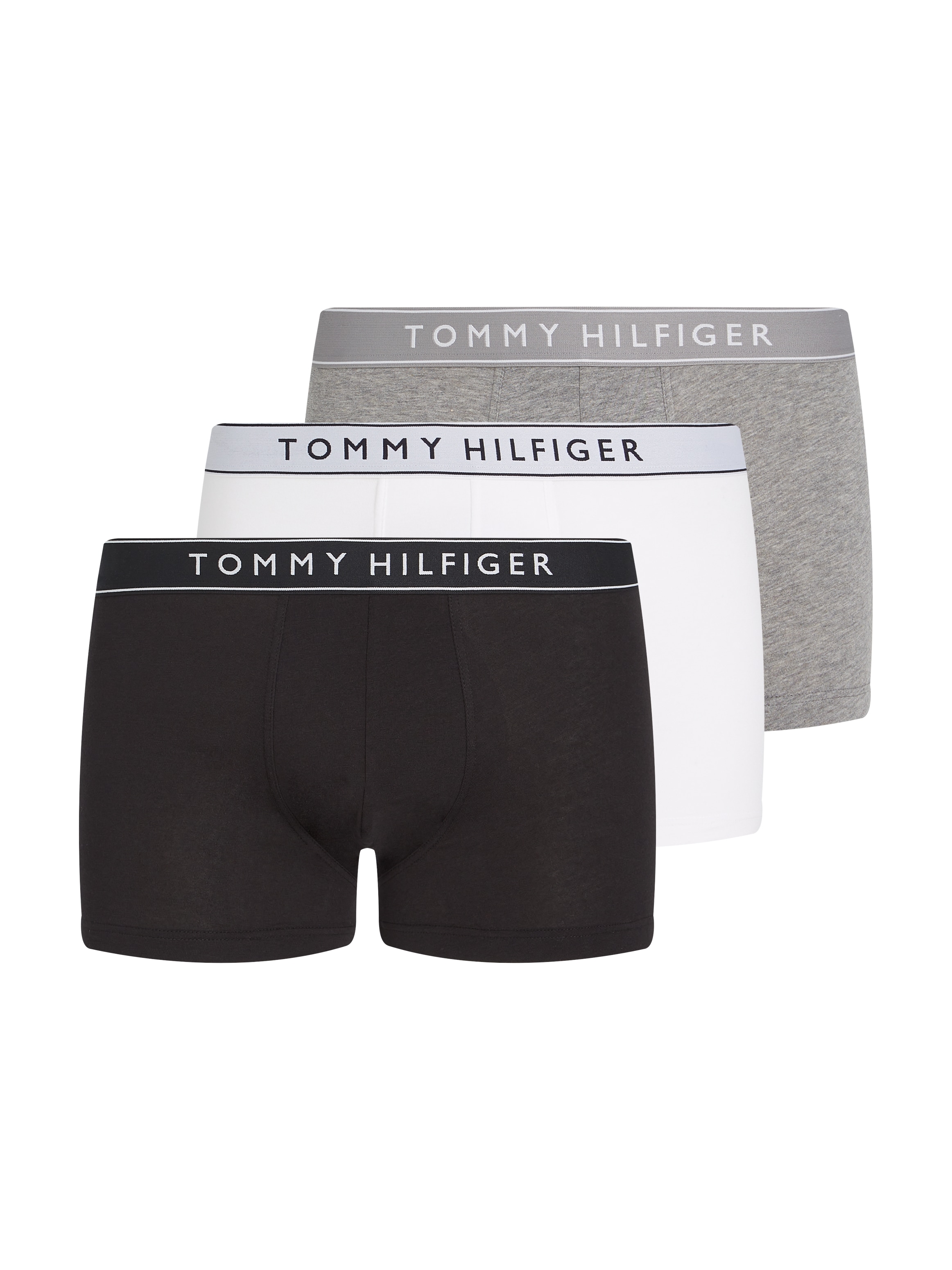 Tommy Hilfiger Underwear Trunk »3P Trunk Dtm« Packung, 3er, 3 Stk. Mit Logobund