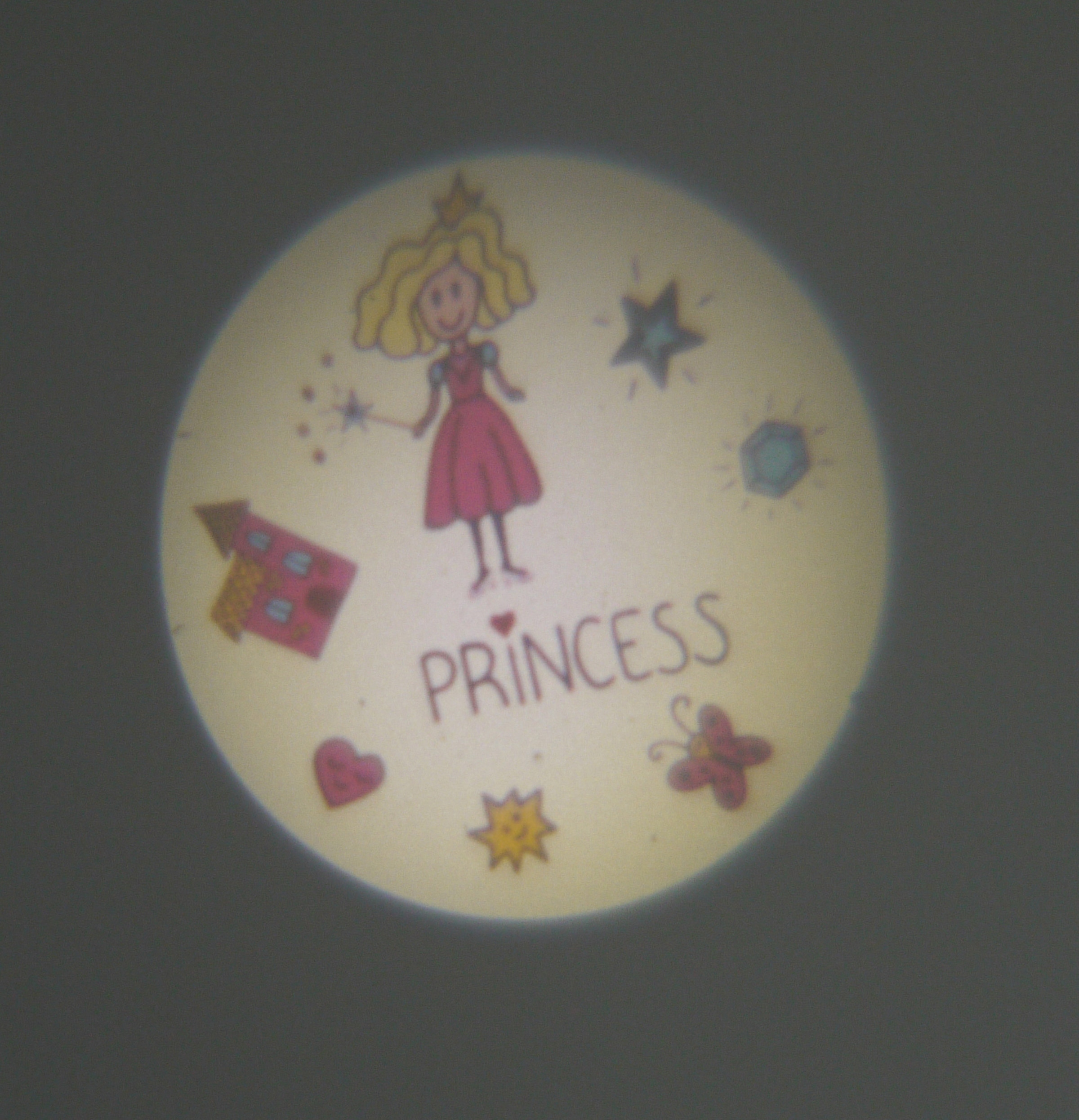 niermann LED Nachtlicht »Prinzessin«, 1 flammig-flammig, Set Prinzessin 1 (1 x Stecker-Nachtlicht, 1 x Taschenprojektor)