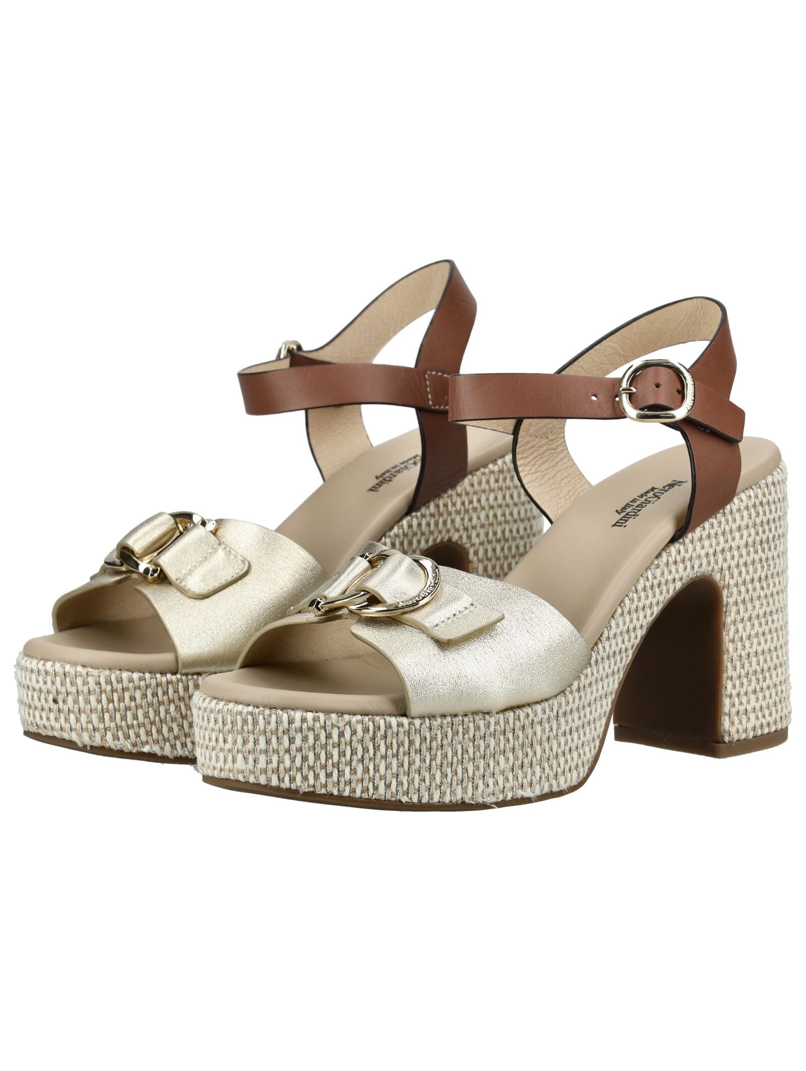 Nero Giardini High-Heel-Sandalette »Nero Giardini Sandalen Leder«