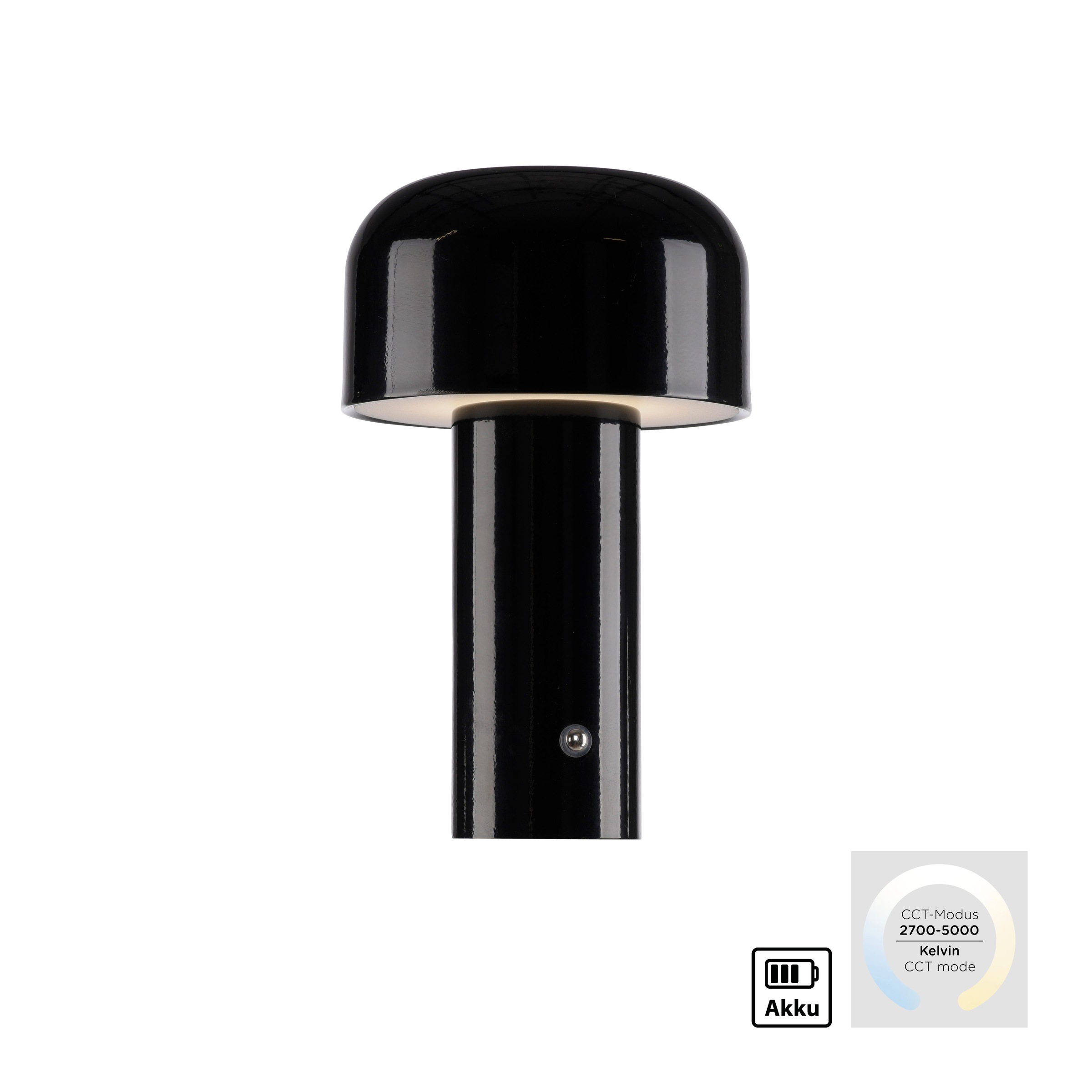 JUST LIGHT Tischleuchte »AGNES«, 1 flammig, Leuchtmittel LED-Modul | LED fest integriert, Akkuleuchte