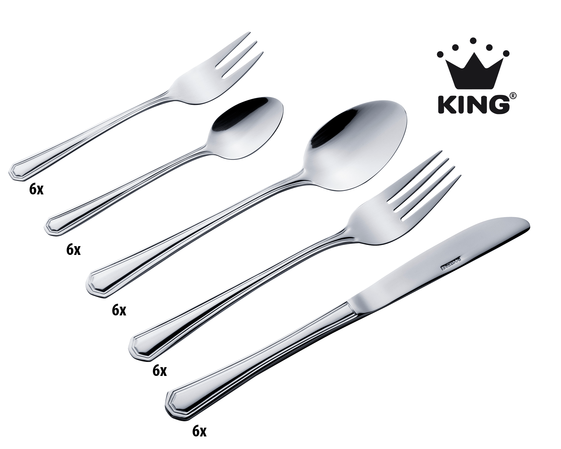 KING Küchenreibe »Veggie-Set« Vertikale-Reibe inkl. Auffangbehälter, unterschiedliche Schnittmodi
