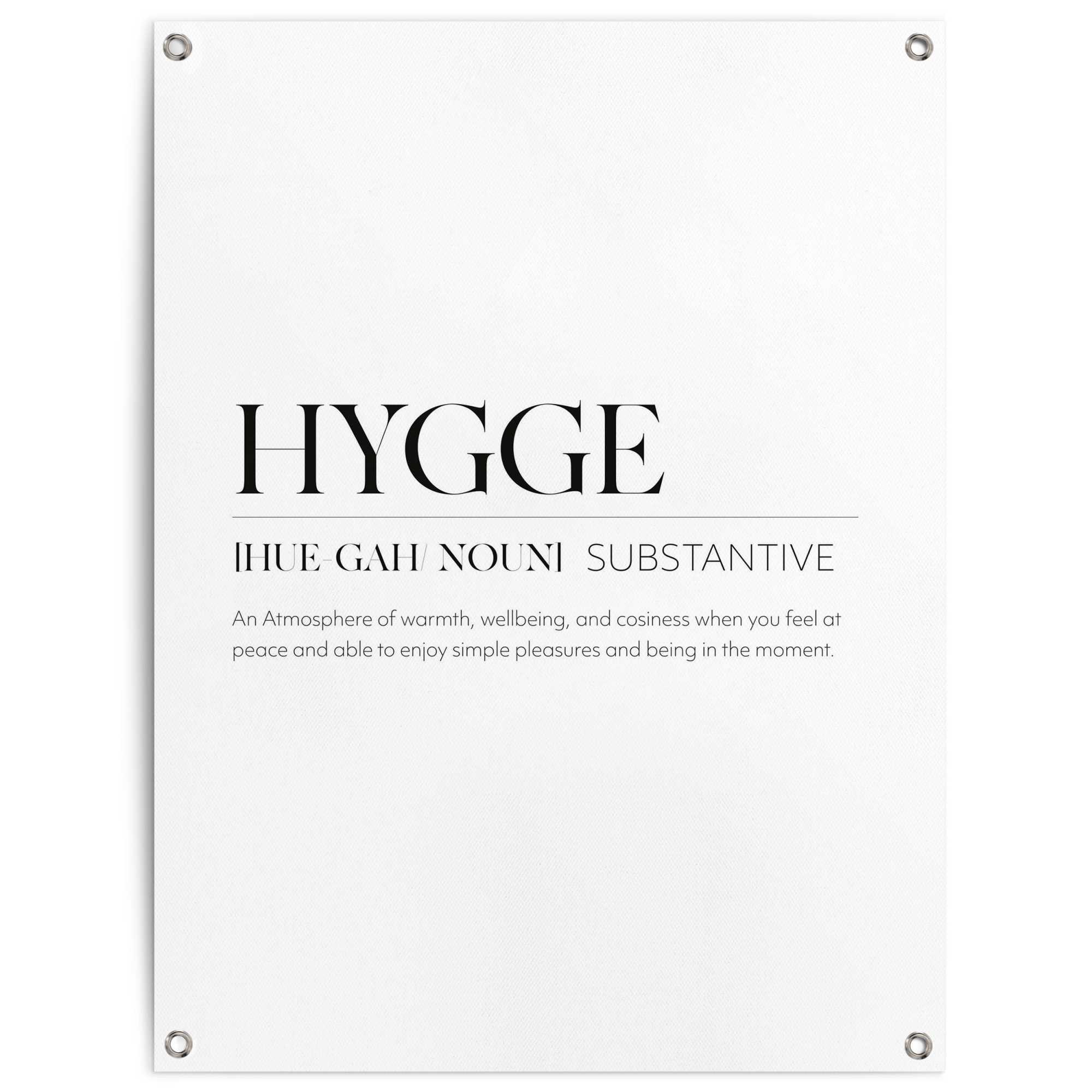 Reinders! Poster »Hygge«, Outdoor für Garten oder Balkon günstig online kaufen