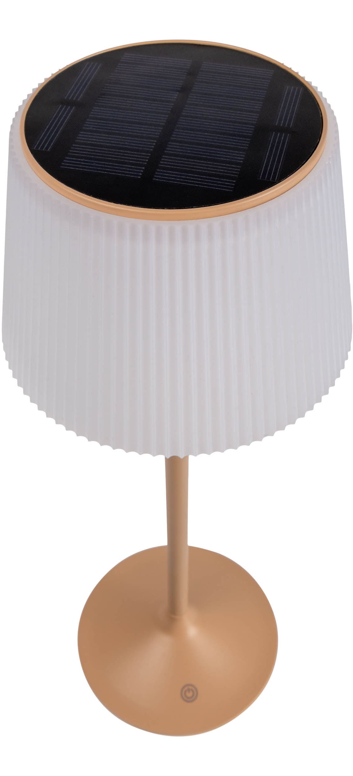 näve LED Tischleuchte »Solarleuchte / Akkuleuchte "EMMI"«, 1 flammig, Leuchtmittel LED-Modul | LED fest integriert, Solarbetrieb, Akkubetrieb, CCT, Berührungssensor, Akkutischleuchte