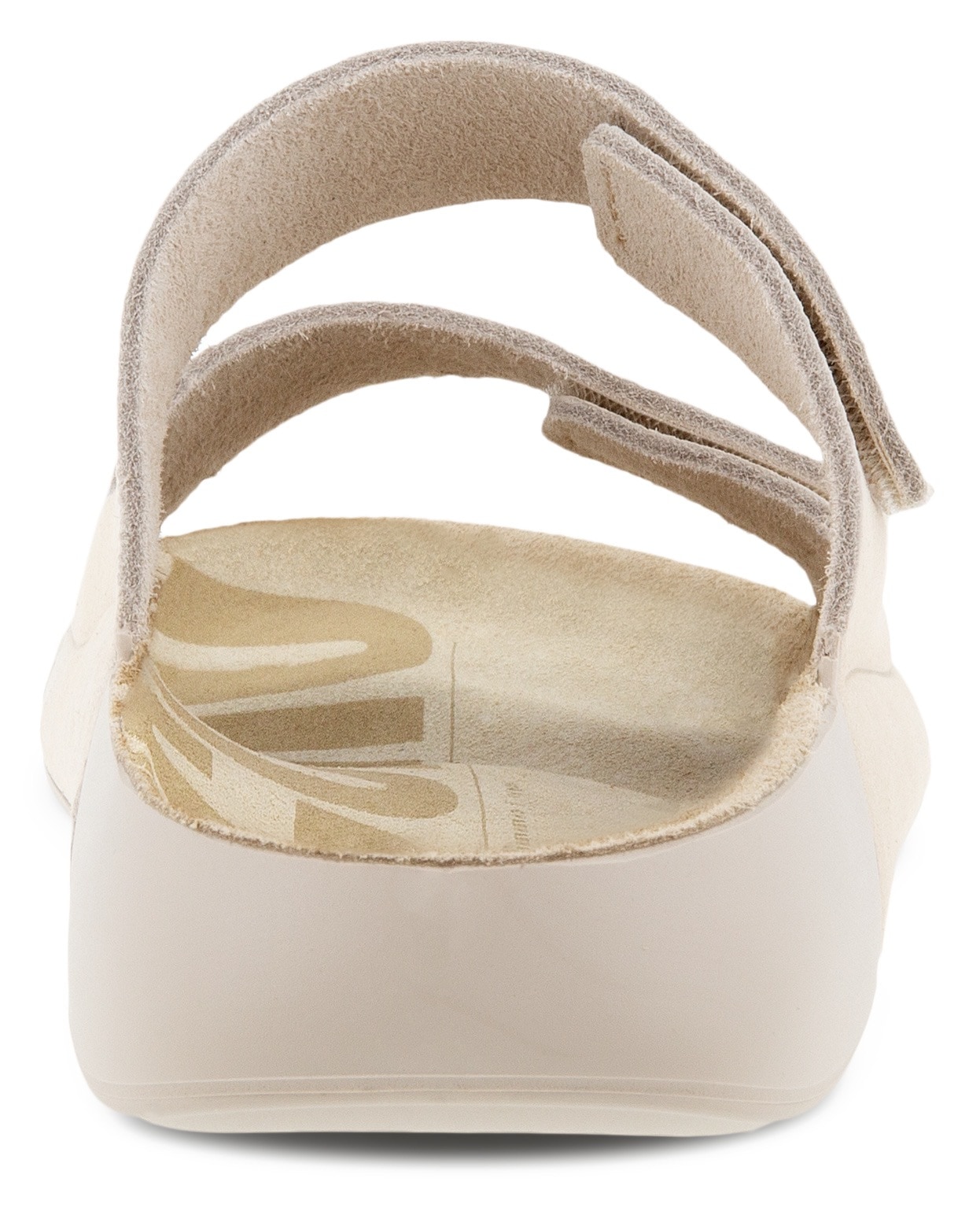 Ecco Pantolette »COZMO W«, Sommerschuh, Schlappen mit zwei Klettverschlussriemen