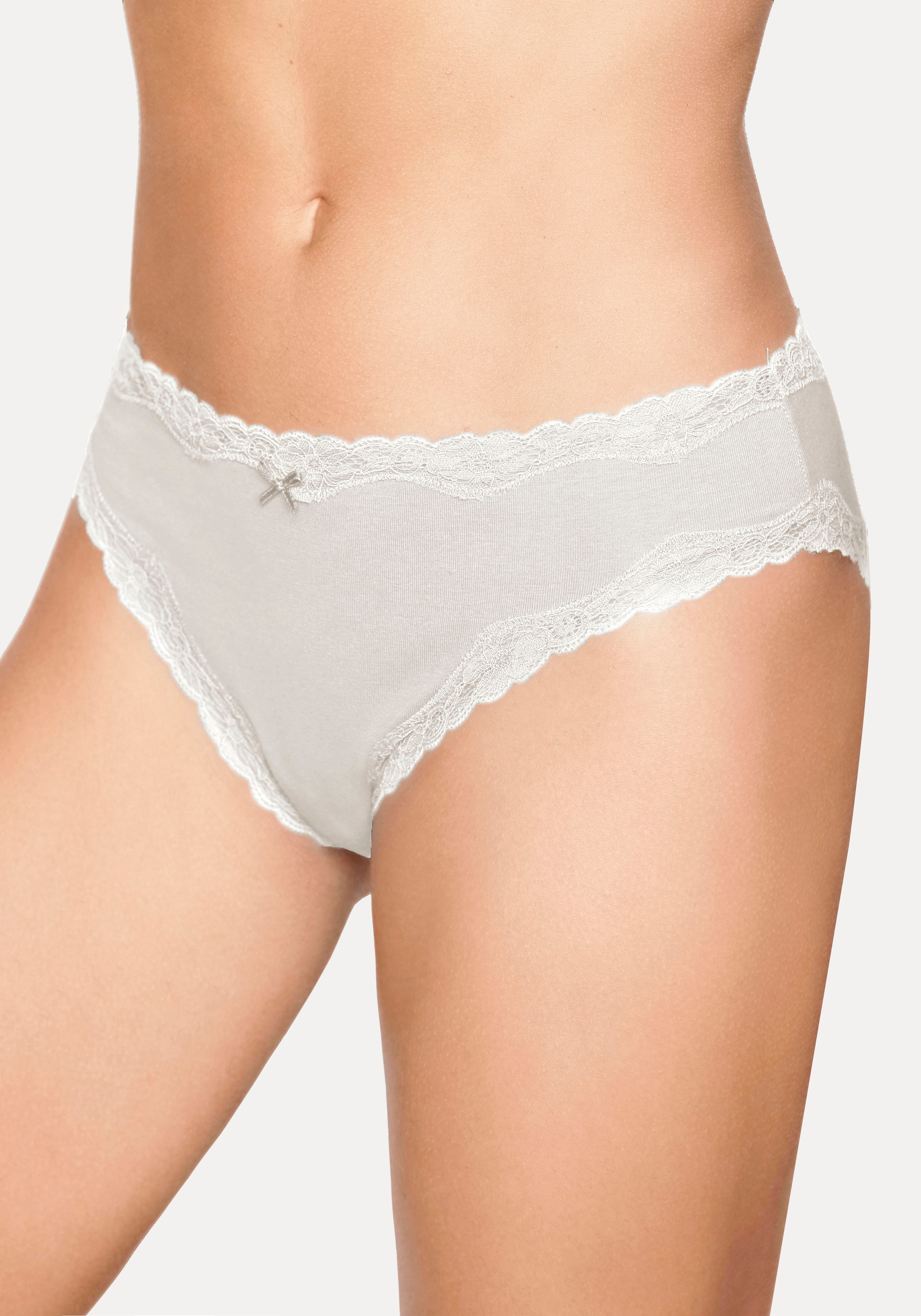 Vivance Jazz-Pants Slips, (5er-Pack), aus elastischer Baumwolle
