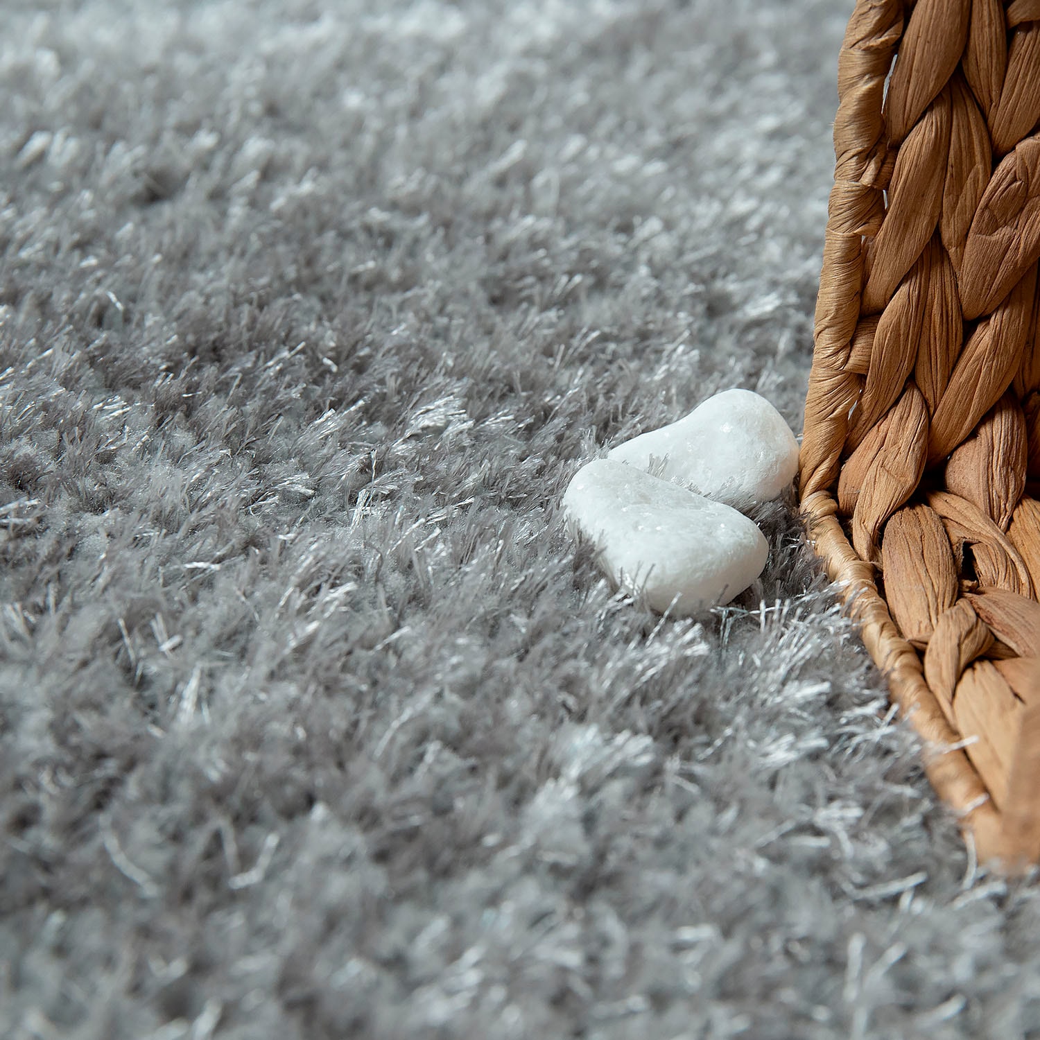 Paco Home Hochflor-Teppich »Palma 333«, rechteckig, 44 mm Höhe, Hochflor-Shaggy, Ornamente, Effektgarn für leichten Glanz, 3D-Design
