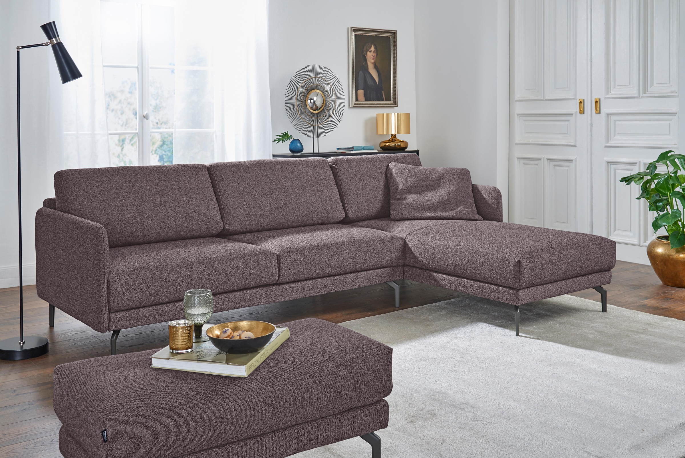 Creation BY ROLF BENZ Ecksofa »CR.450, Designecksofa, L-Form«, Armlehne seh günstig online kaufen