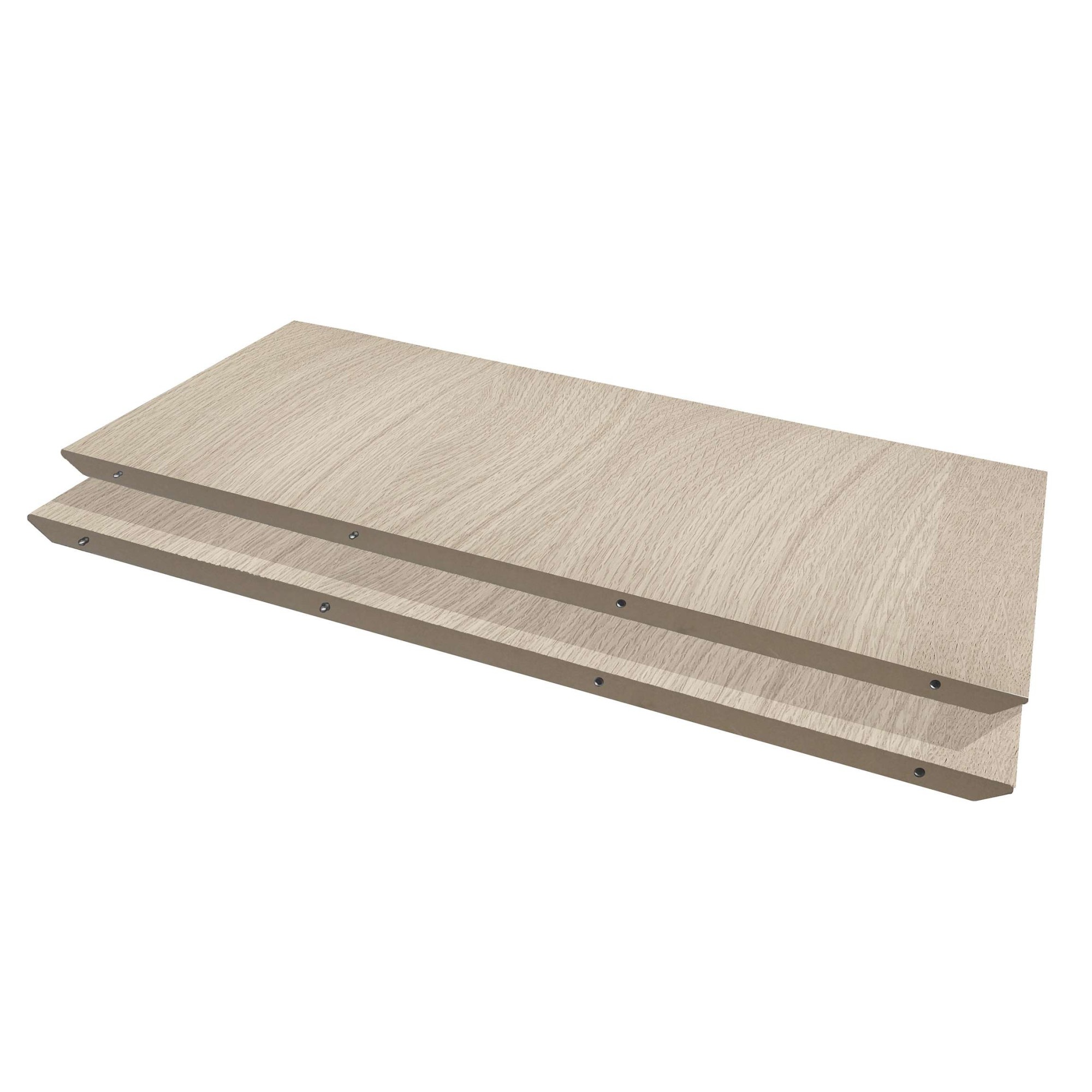 Hammel Furniture Esstisch »Meza Designtisch mit Auszugsfunktion und 2 Einlegeplatten«, rechteckige Tischplatte aus Keramik, Massivholzgestell