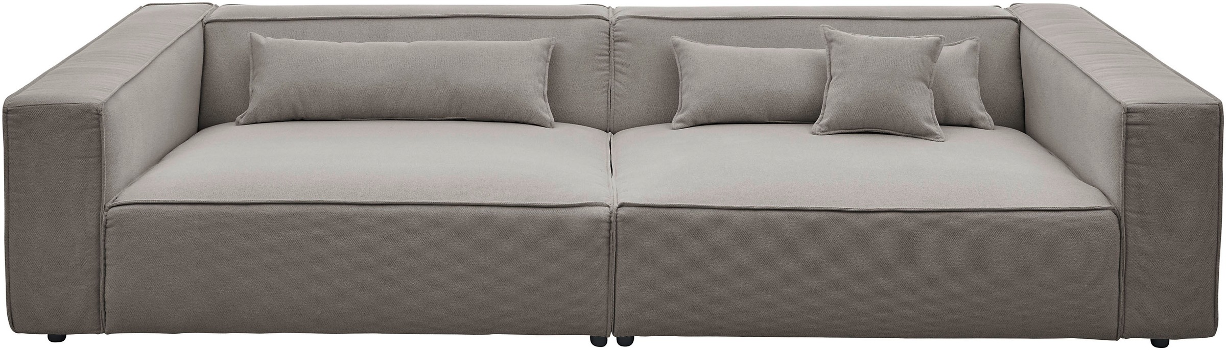 LeGer Home by Lena Gercke 3-Sitzer »PIARA XXL, Sofa mit Kedernaht in Cord, günstig online kaufen