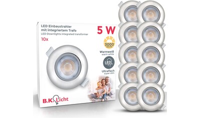 B.K.Licht LED Einbauleuchte »Volantis«, LED-Board, Warmweiß, LED Einbaustrahler Spots... kaufen