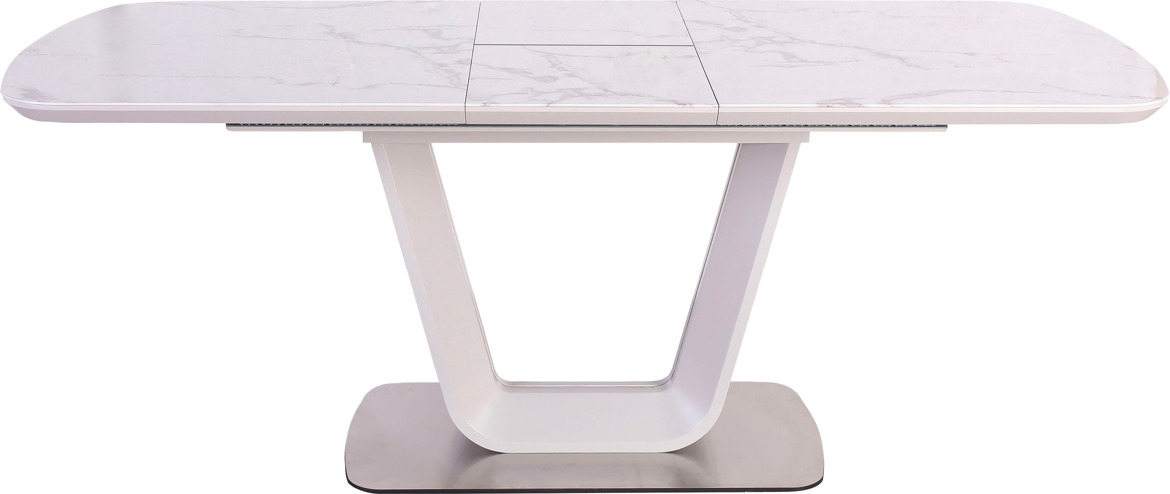 SalesFever Esstisch »Design Tisch für stilvolle Mahlzeiten« Erweiterbarer G günstig online kaufen