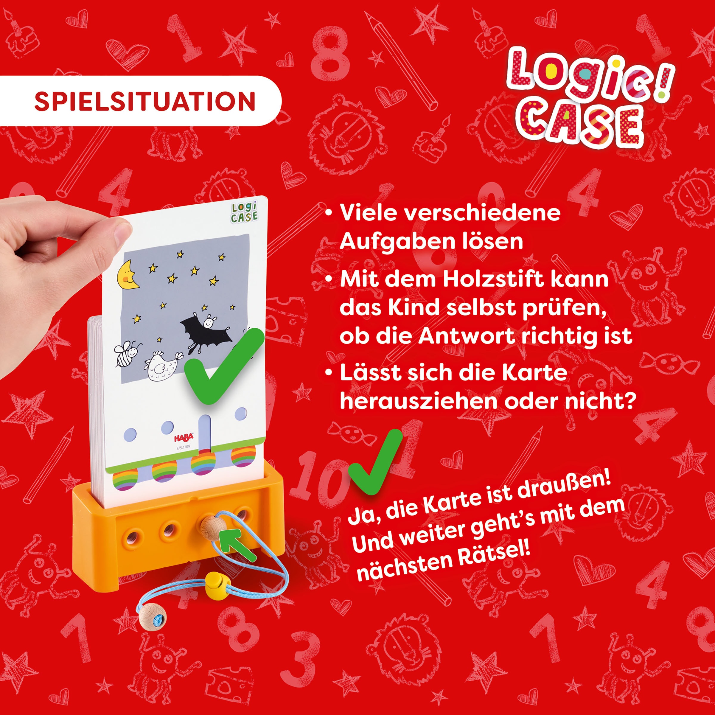 Haba Spiel »LogicCASE Starter Set 7+, Solo Challenge«