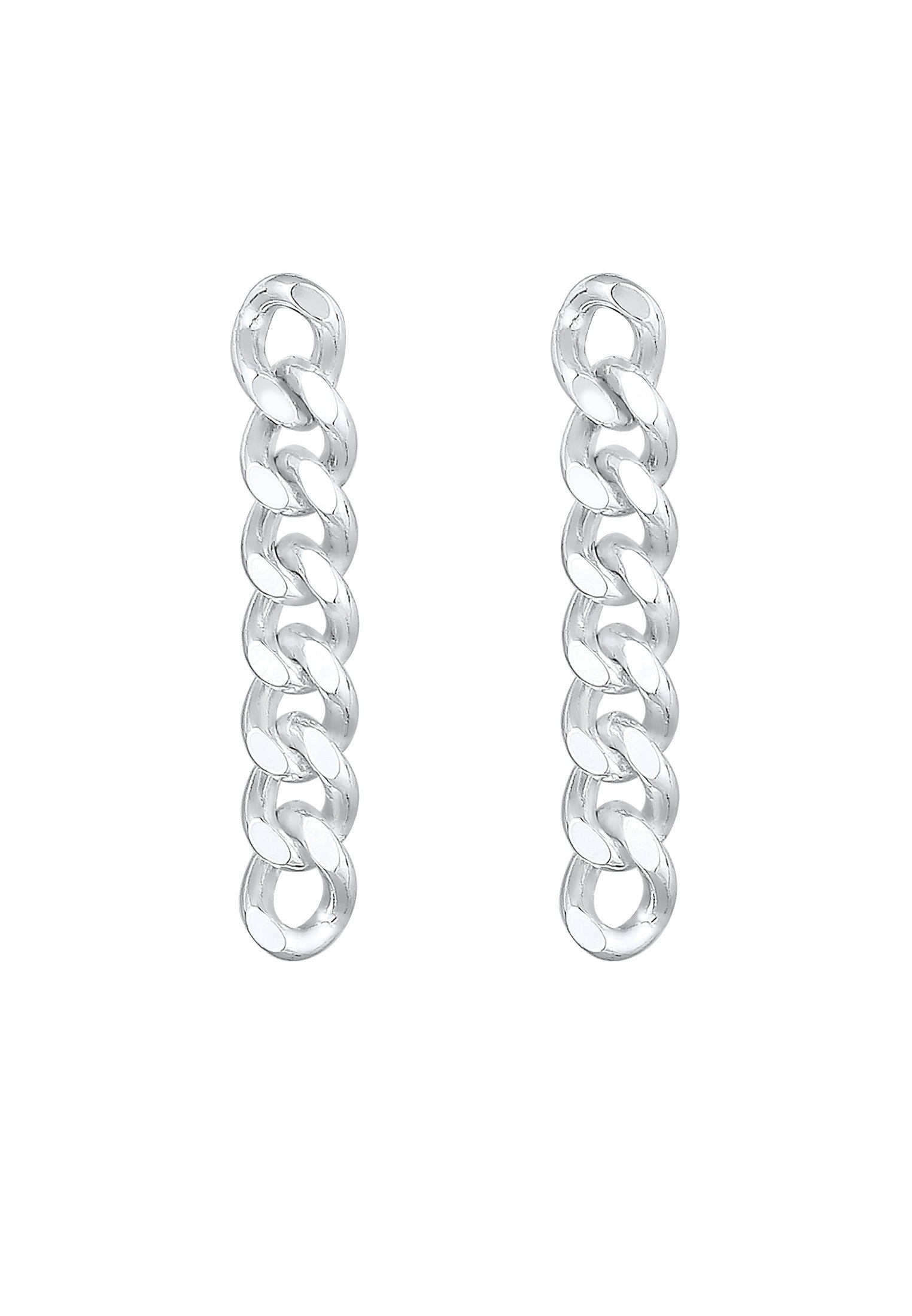Elli Paar Ohrstecker »Hänger Panzerkette Trend Blogger Cool 925 Silber«