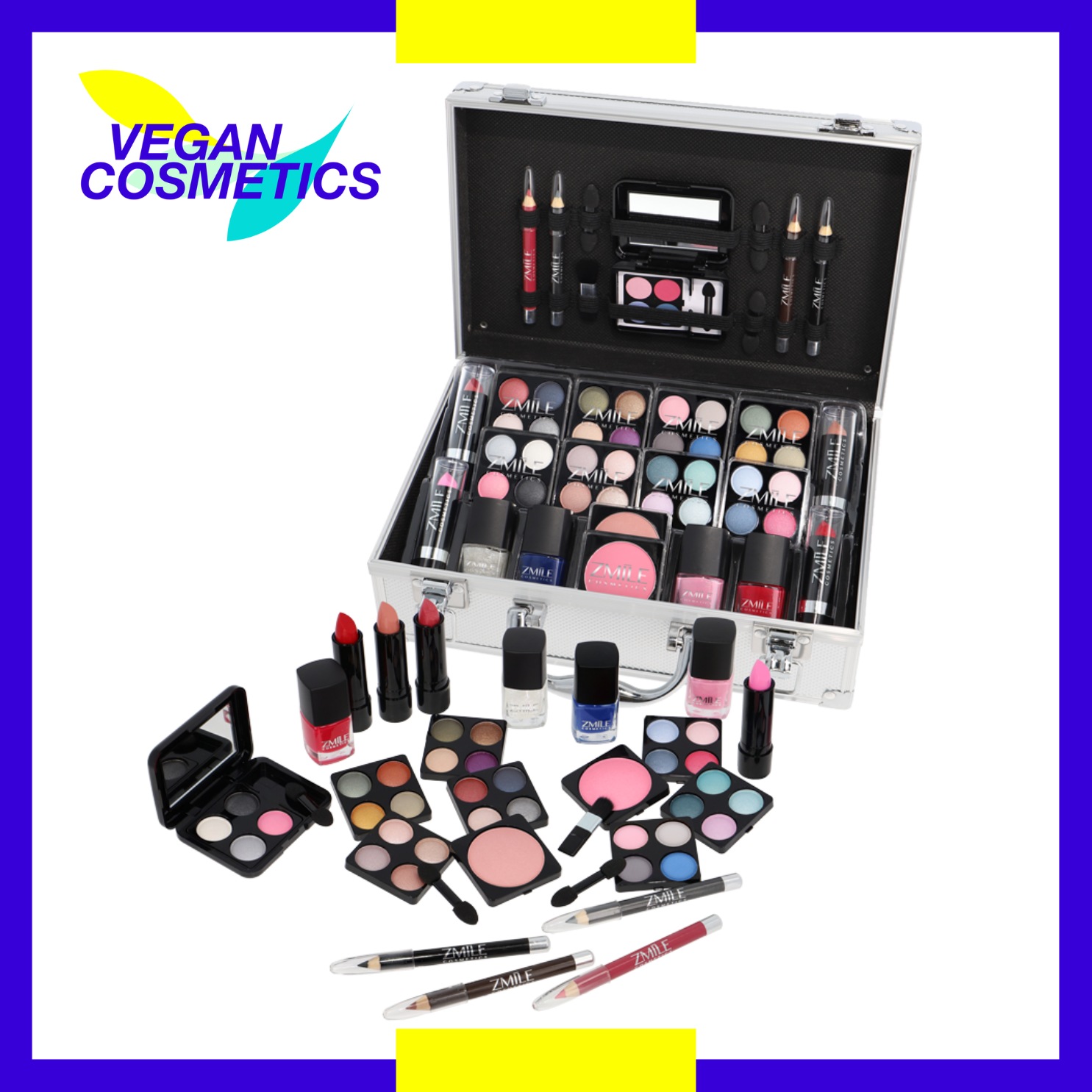 ZMILE COSMETICS Kosmetik-Koffer »'Everybody's Darling'«, (51 tlg.), mit veg günstig online kaufen