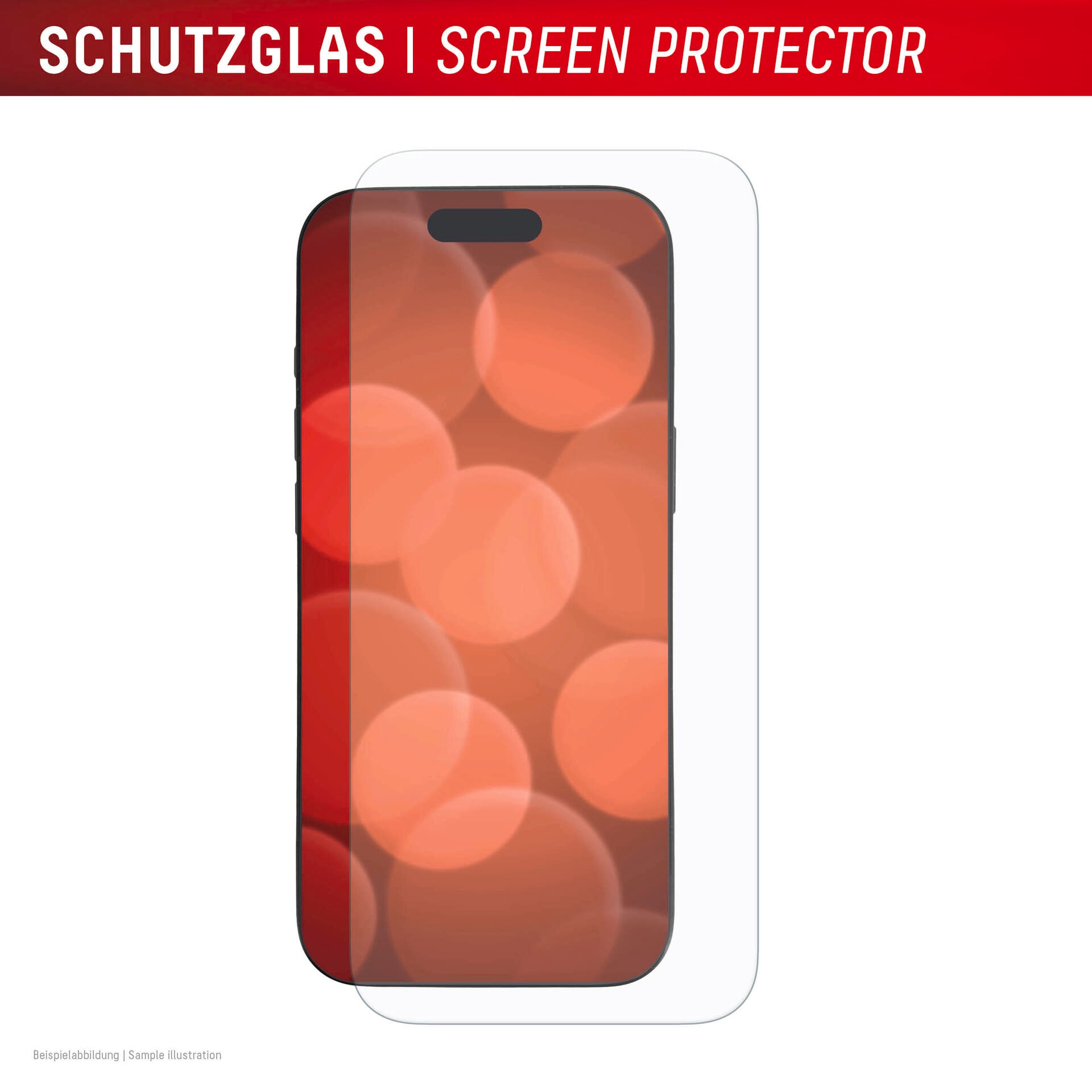 Displex Displayschutzglas »Real Glass Screen Protector« für Apple iPhone Air Displayschutzfolie, Schutzfolie, Bildschirmschutz, kratz- & stoßfest