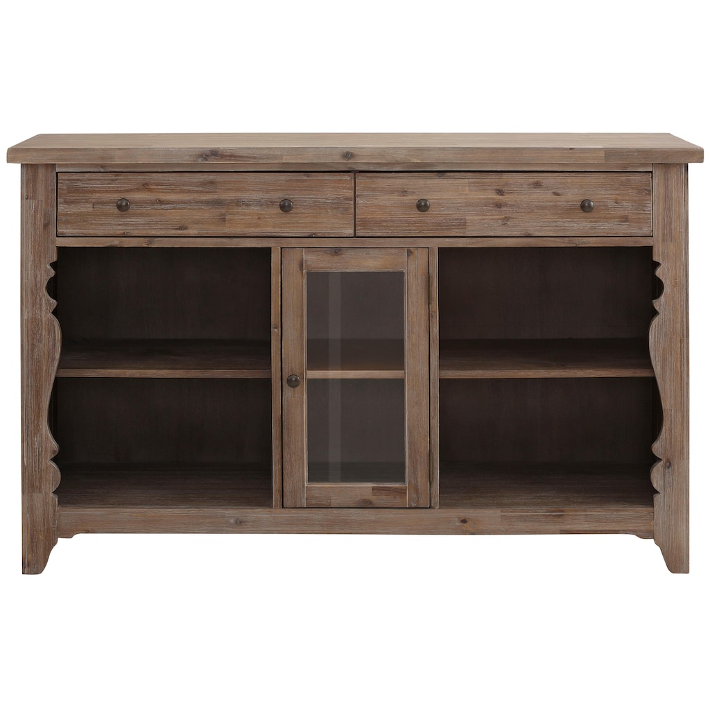 Home affaire Sideboard »Magnolia«, im rustikalem Flair, aus massivem Akazienholz