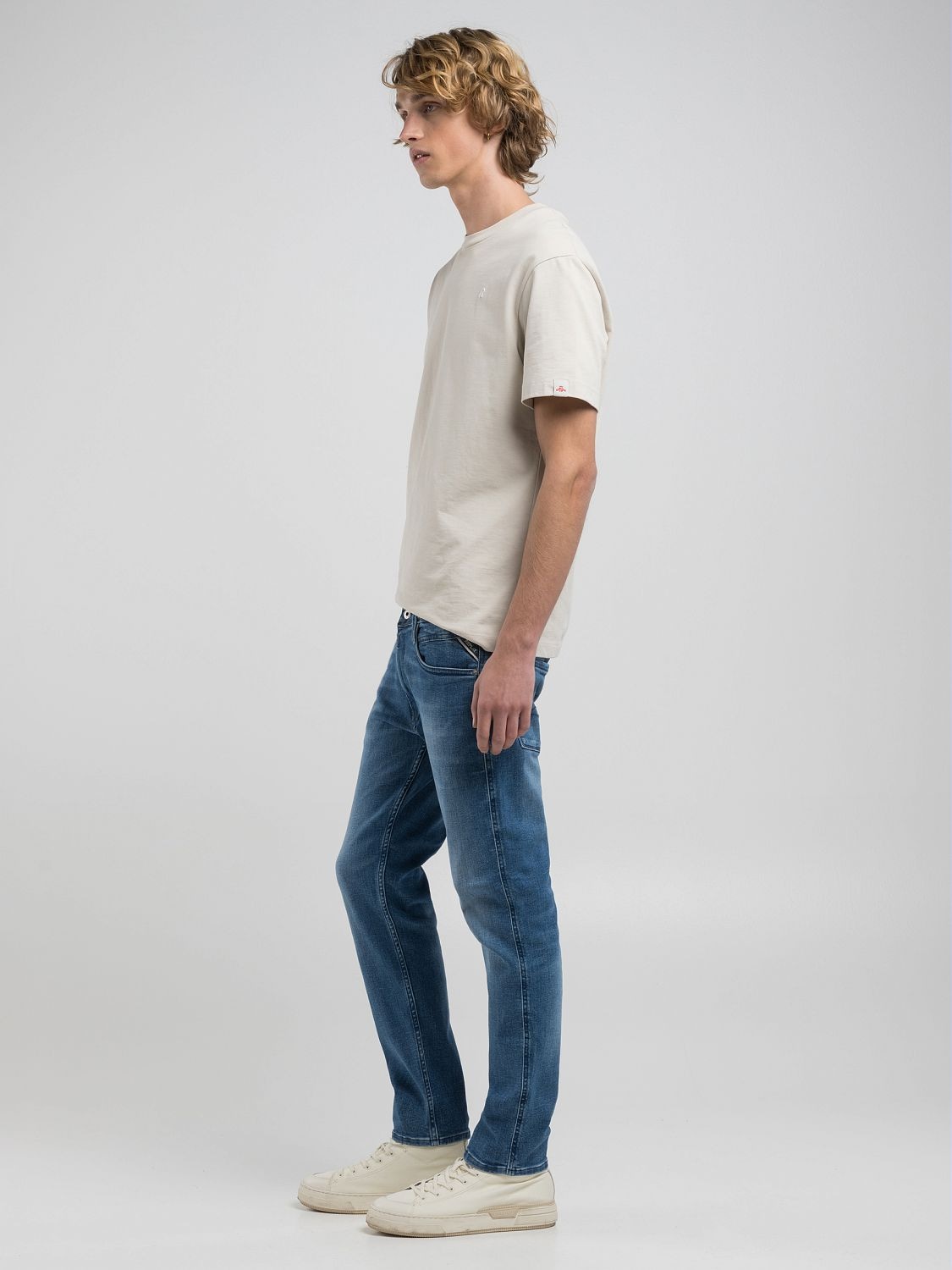 Replay Slim-fit-Jeans »Anbass Superstretch«, elastisch