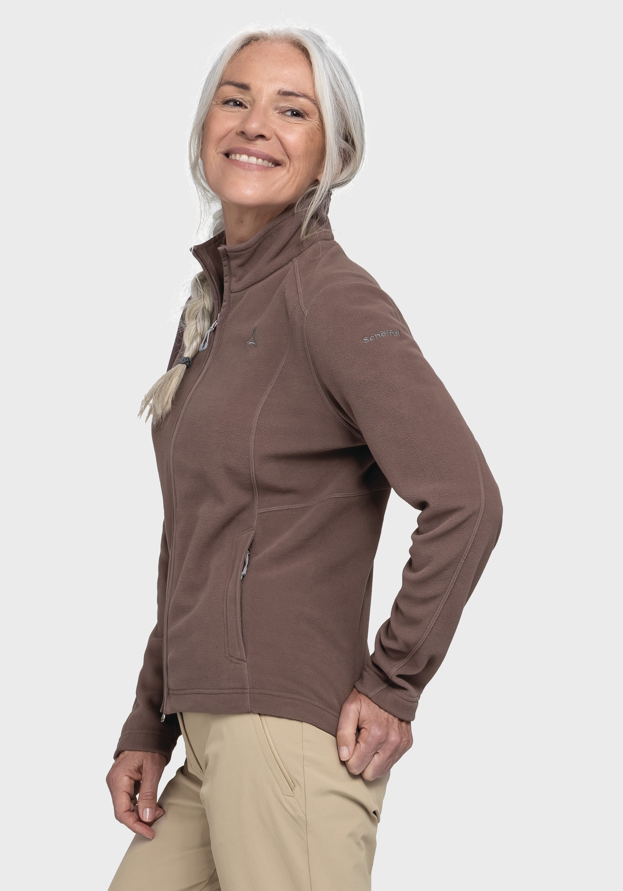 Schöffel Fleecejacke »Fleece Jacket Leona3«, ohne Kapuze
