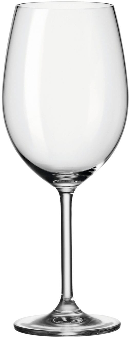 LEONARDO Rotweinglas »DAILY«, (Set, 6 tlg.), (Bordeaux) 640 ml, 6-teilig