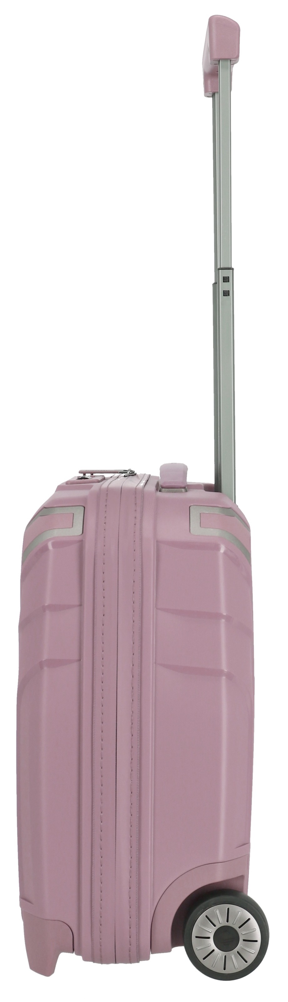 travelite Hartschalen-Trolley »ELVAA Business-Trolley«, 4 Rollen, Reisegepäck Handgepäck-Koffer Trolley-Aufsteck-System TSA Schloss