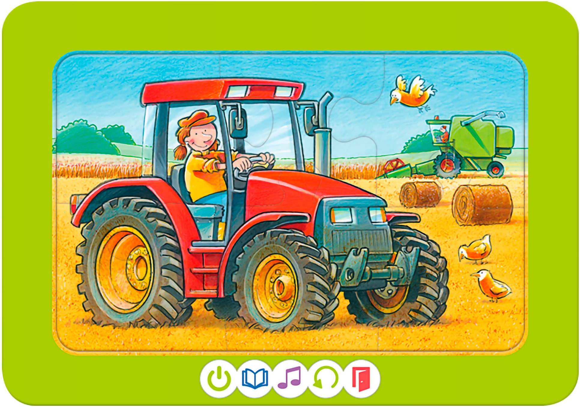 Ravensburger Puzzle »tiptoi® 3 erste Puzzles: Fahrzeuge«, Made in Europe
