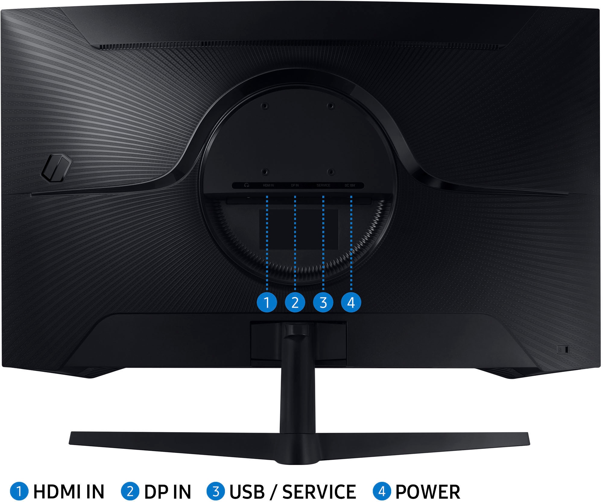 Samsung LED-Monitor »S32CG552EU«, 80 cm/32 Zoll, 2560 x 1440 px, QHD, 1 ms Reaktionszeit, 165 Hz