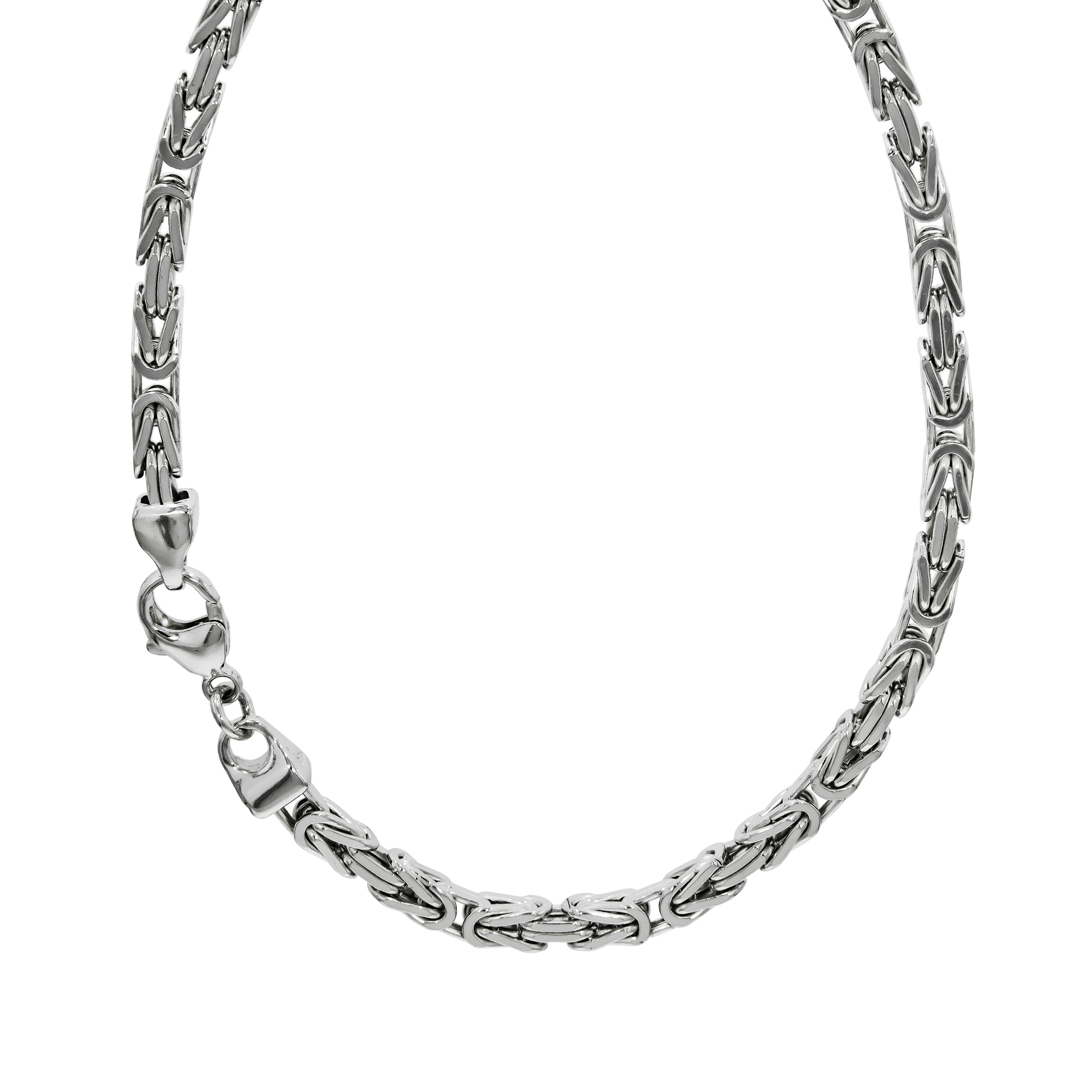 Zeeme Collierkettchen »Silber 925 poliert Königskette 5mm breit«