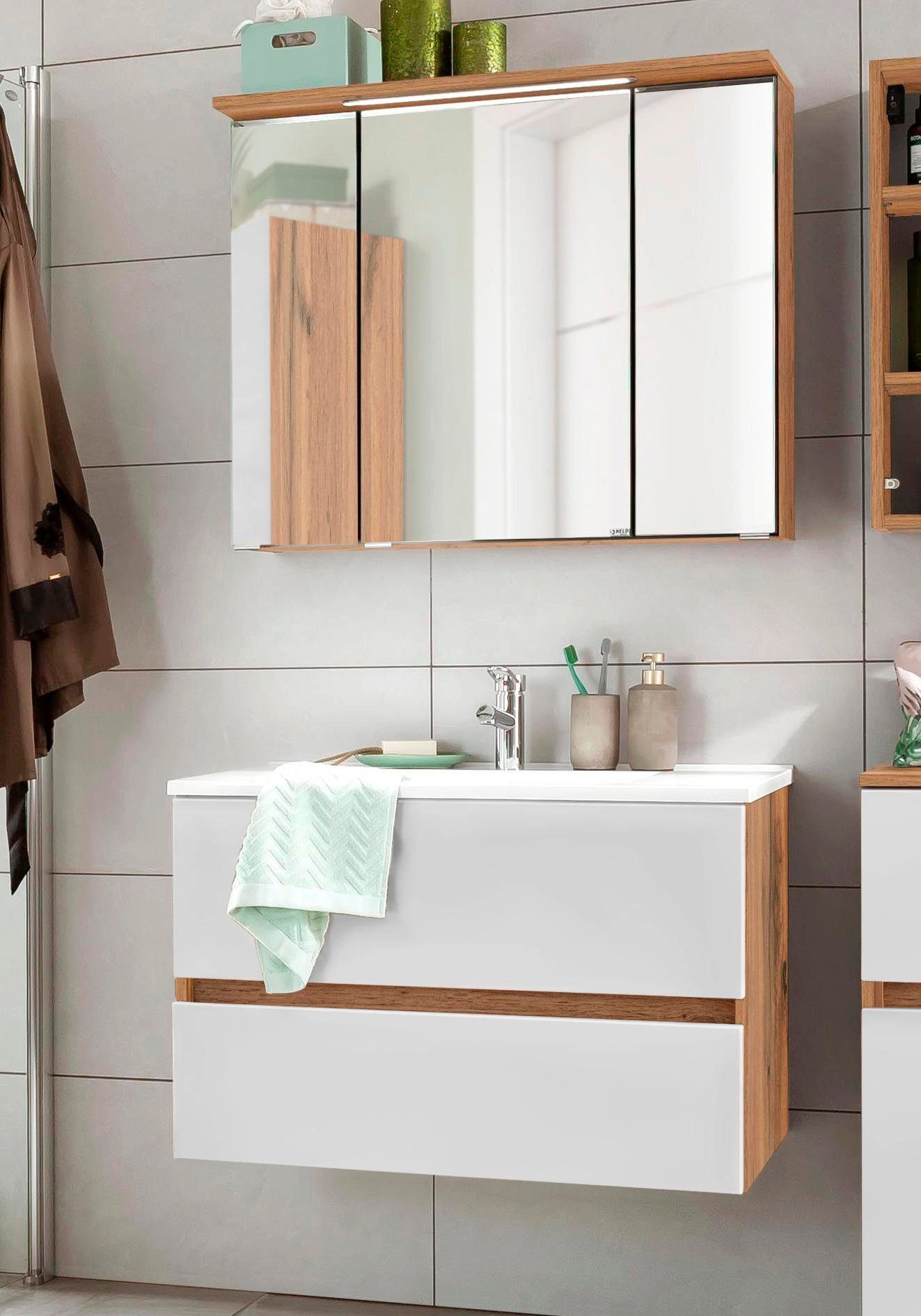 welltime Badmöbel-Set »Lucca« 2 Stk. tlg. günstig online kaufen