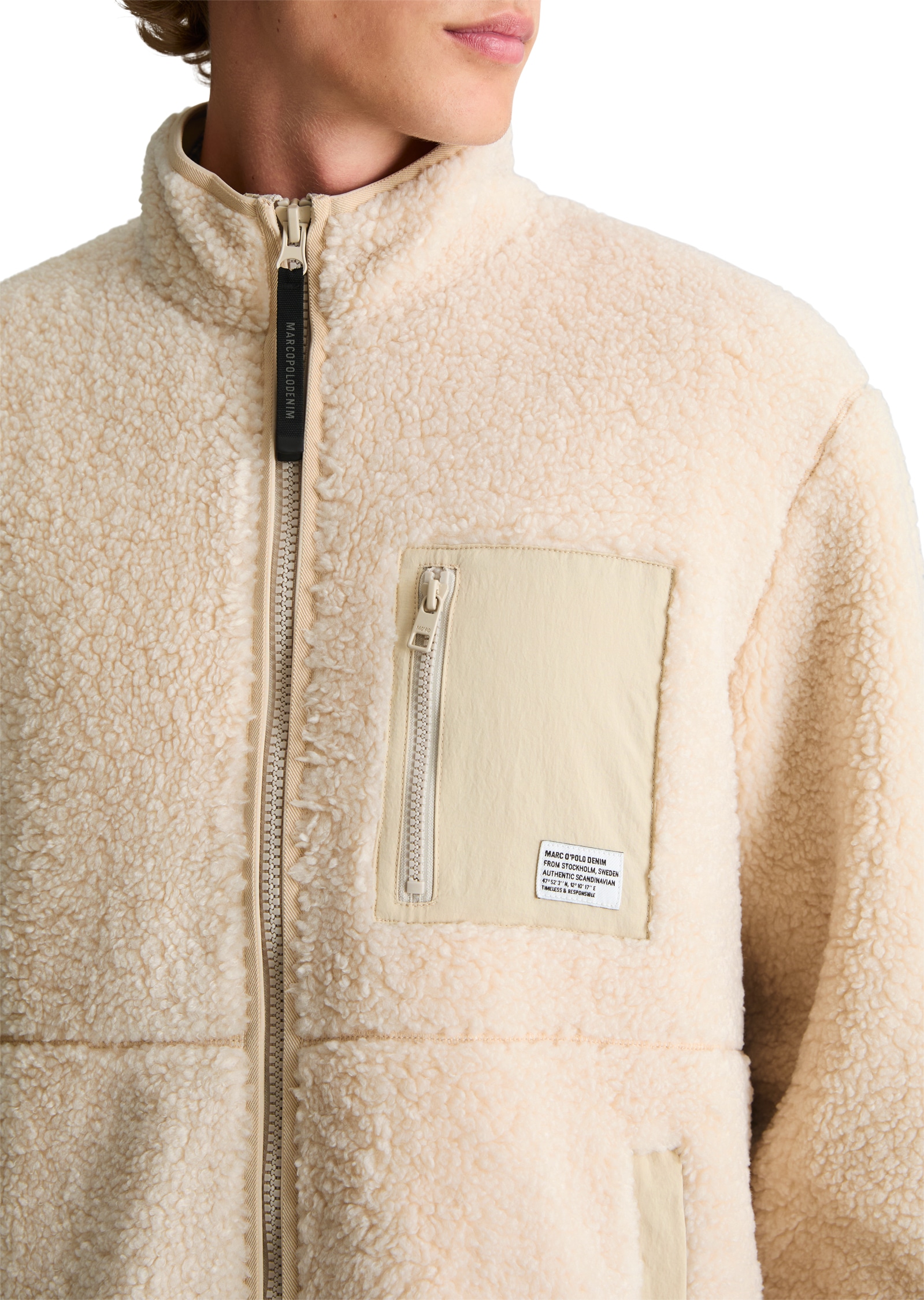 Marc O'Polo DENIM Fleecejacke