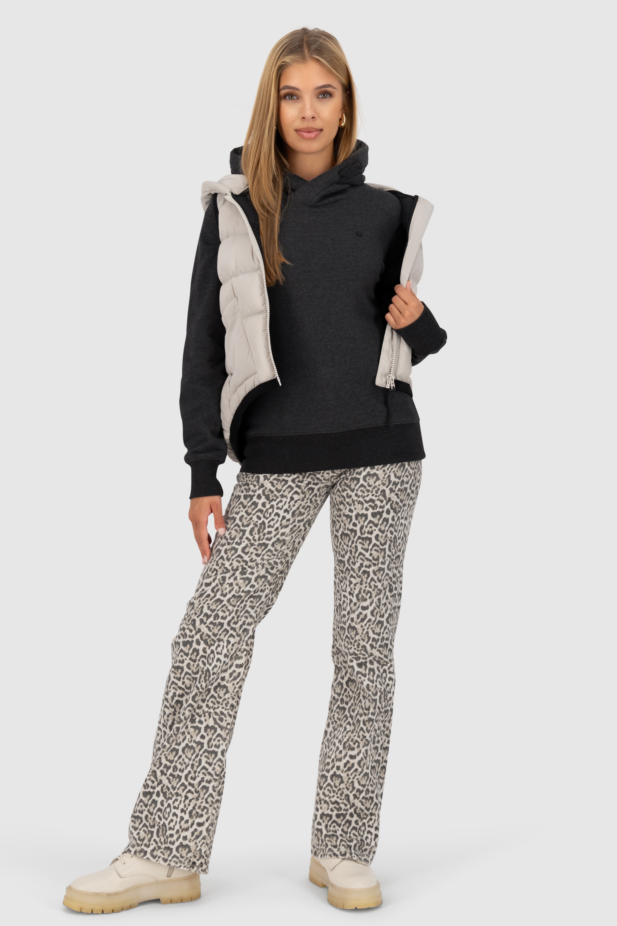 Alife & Kickin Kapuzensweatshirt »Damen SarinaAK A«, Hoodie Kapuzenpullover, Sweatshirt mit Kapuze und Kängurutasche