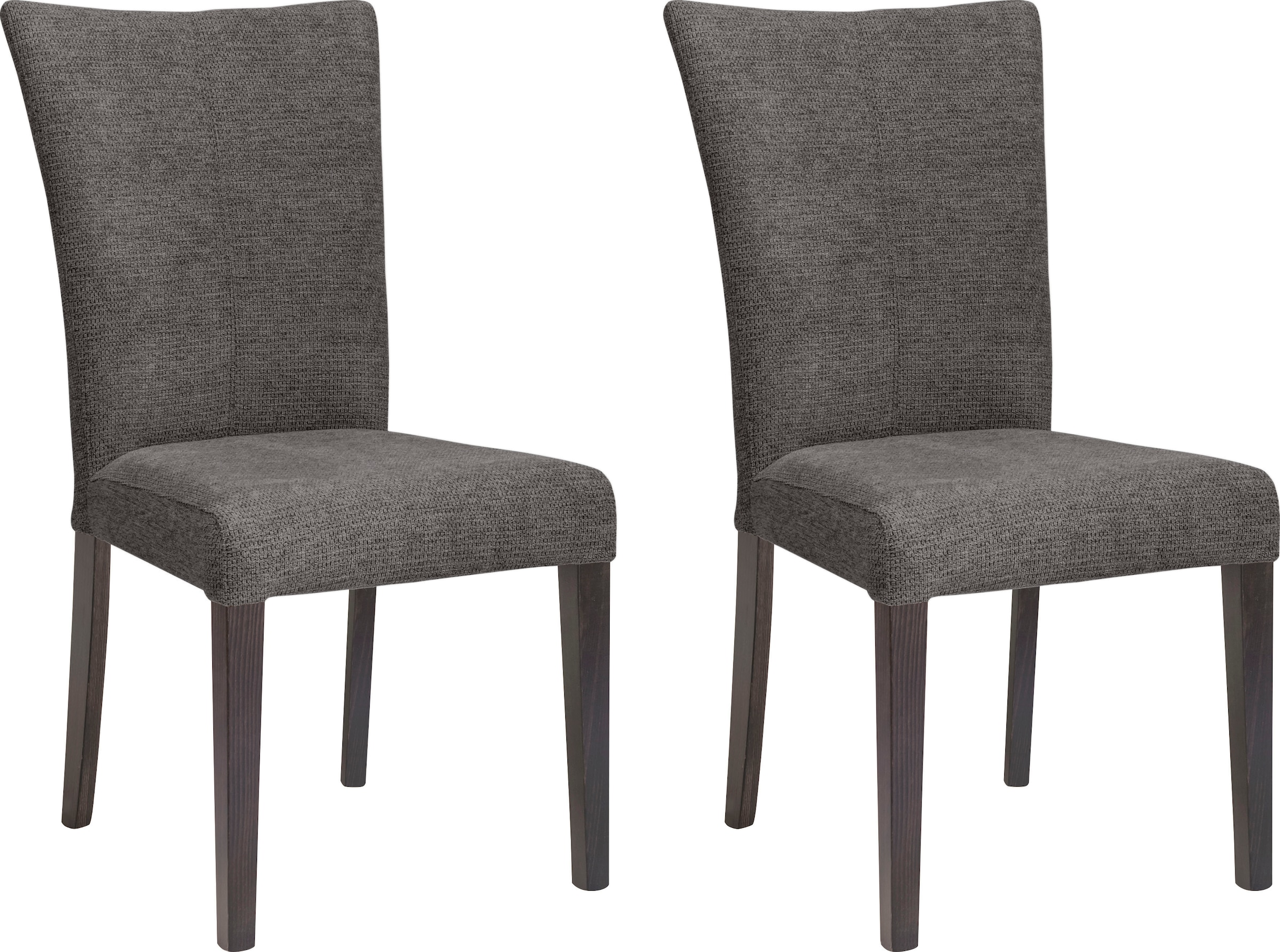 Home affaire 4-Fußstuhl »Aspen« (Set) 2 Stk.Beine aus massiver Buche, wenge günstig online kaufen