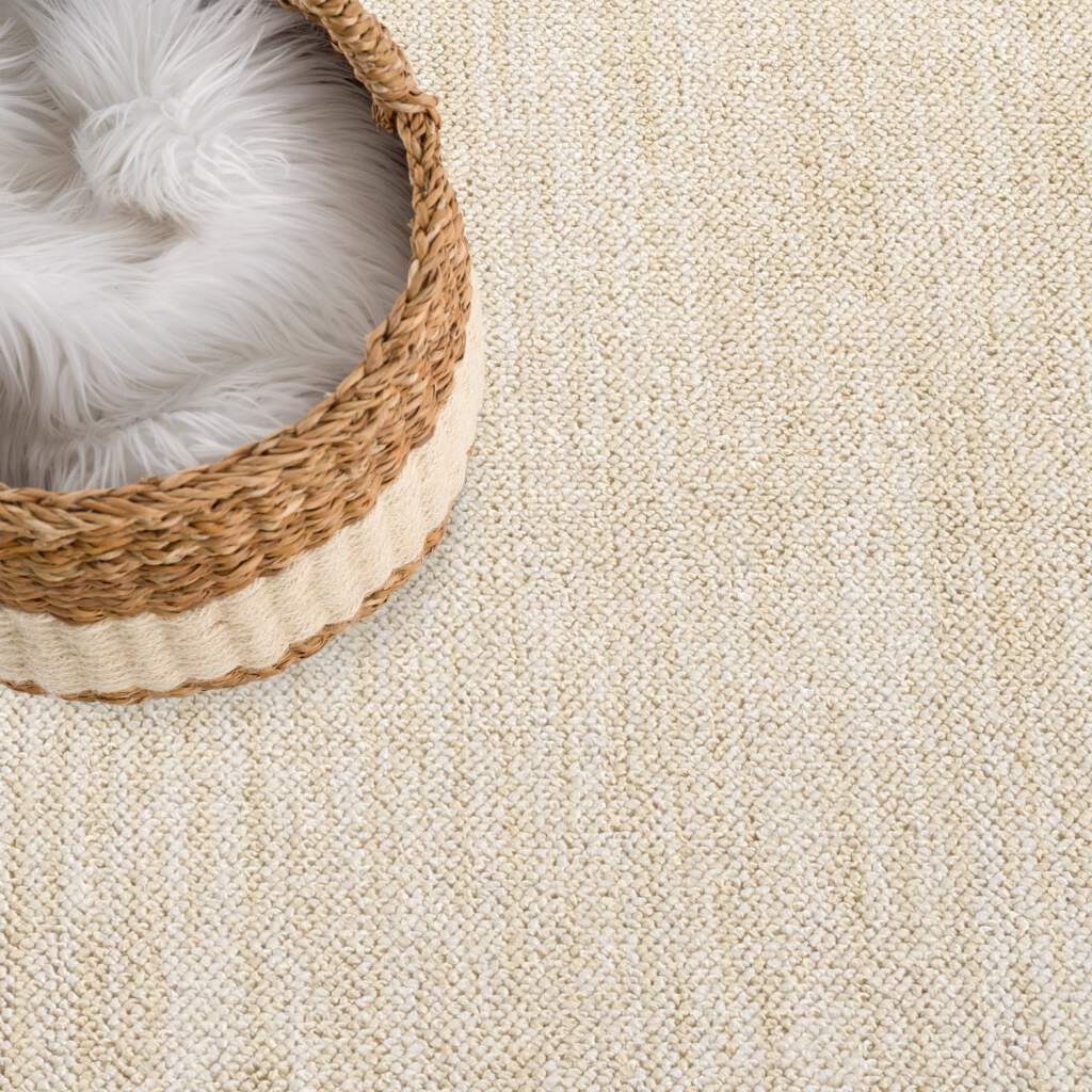 Carpet City Teppich »CLASICO 0052«, rechteckig, 11 mm Höhe, Läufer, Kurzflor, Hochtief-Muster, Boho, Fransen, Wohnzimmer