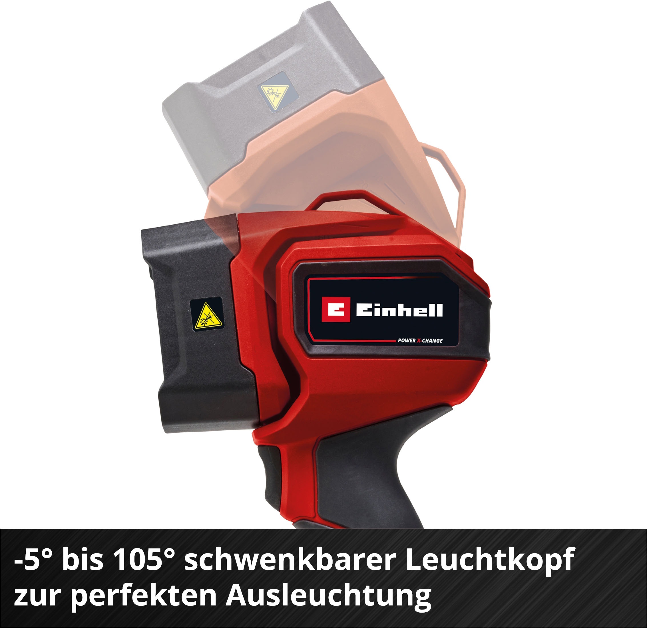Einhell LED Arbeitsleuchte »Akku-Lampe TC-CL 18/350 Li - Solo«, Mitglied der Power X-Change Familie, ohne Akku